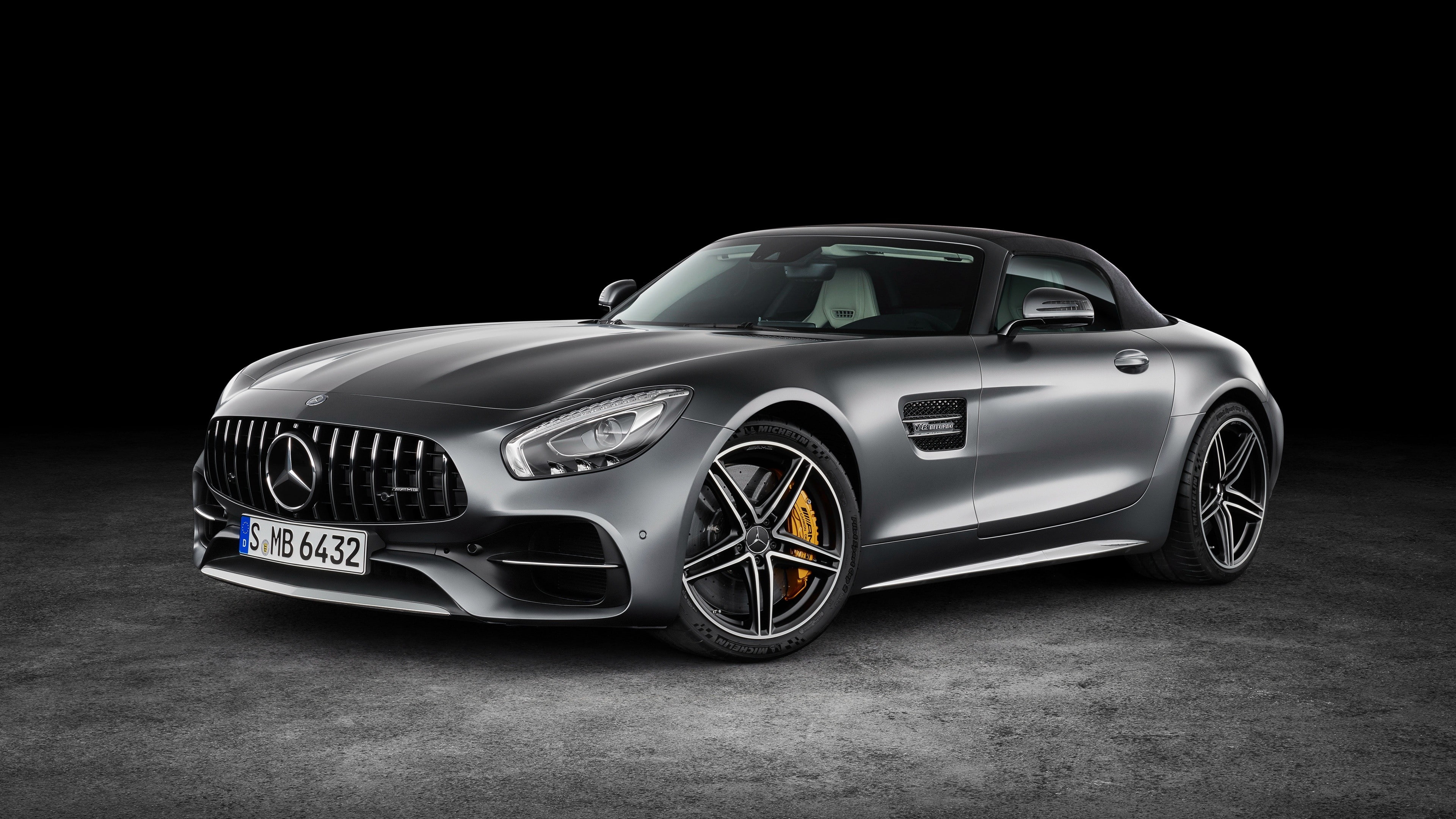 luxury, metal, black color, mode of transportation, land vehicle, sports car, motor vehicle, wheel, black background, studio shot, copy space, no people, HD Wallpaper