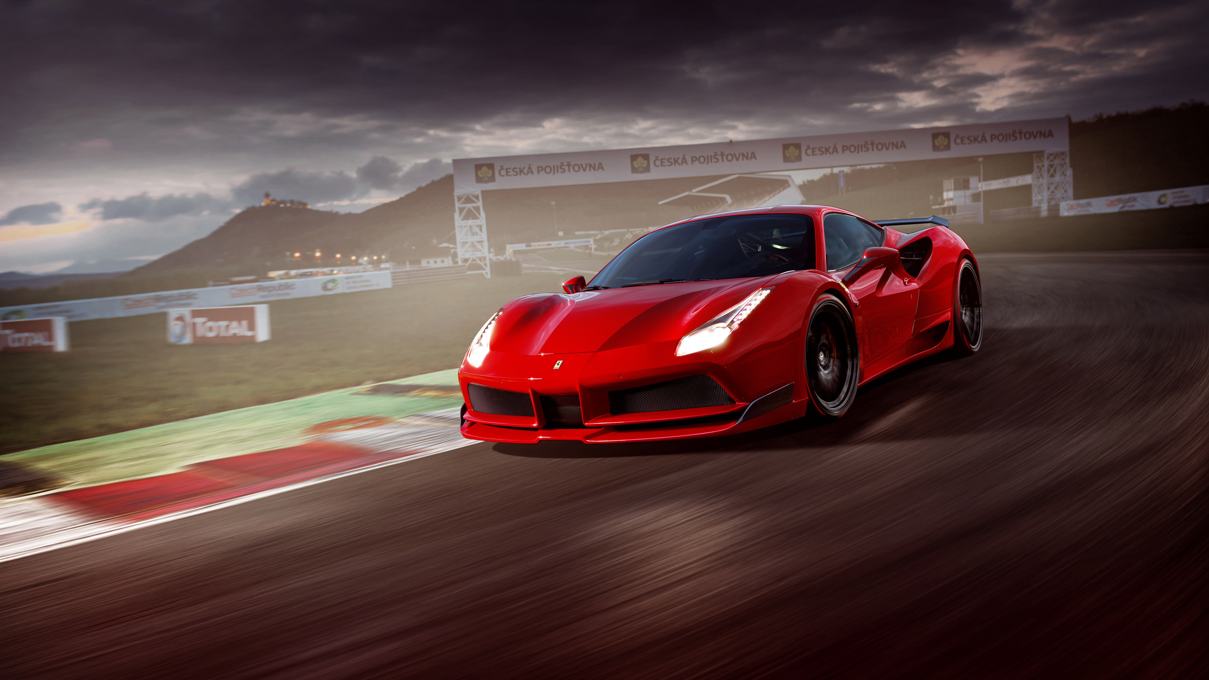 Ferrari 488 GTB, 4K, 4K, HD Wallpaper