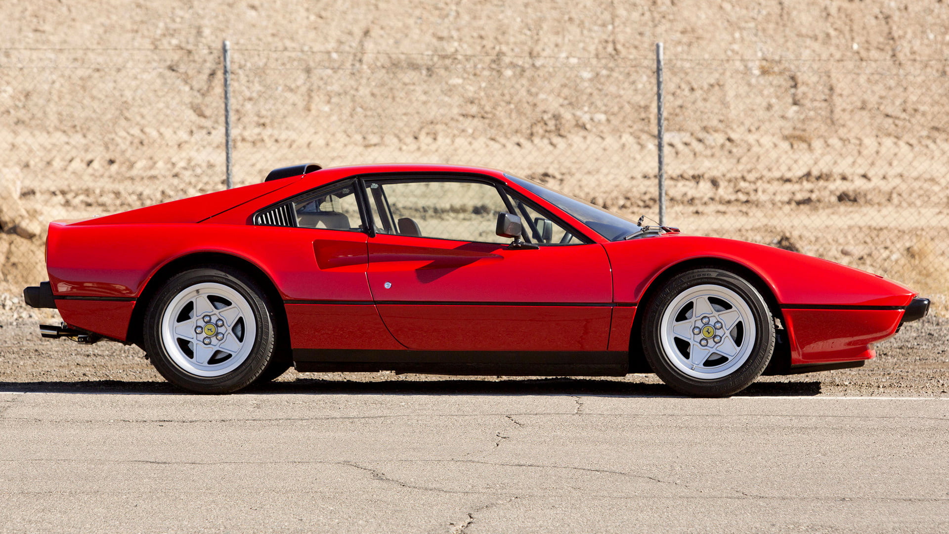 Ferrari, Ferrari 308 GTB Quattrovalvole, 1080P, Grand Tourer, Old Car, Red Car, Coupé, Car, Sport Car, HD Wallpaper