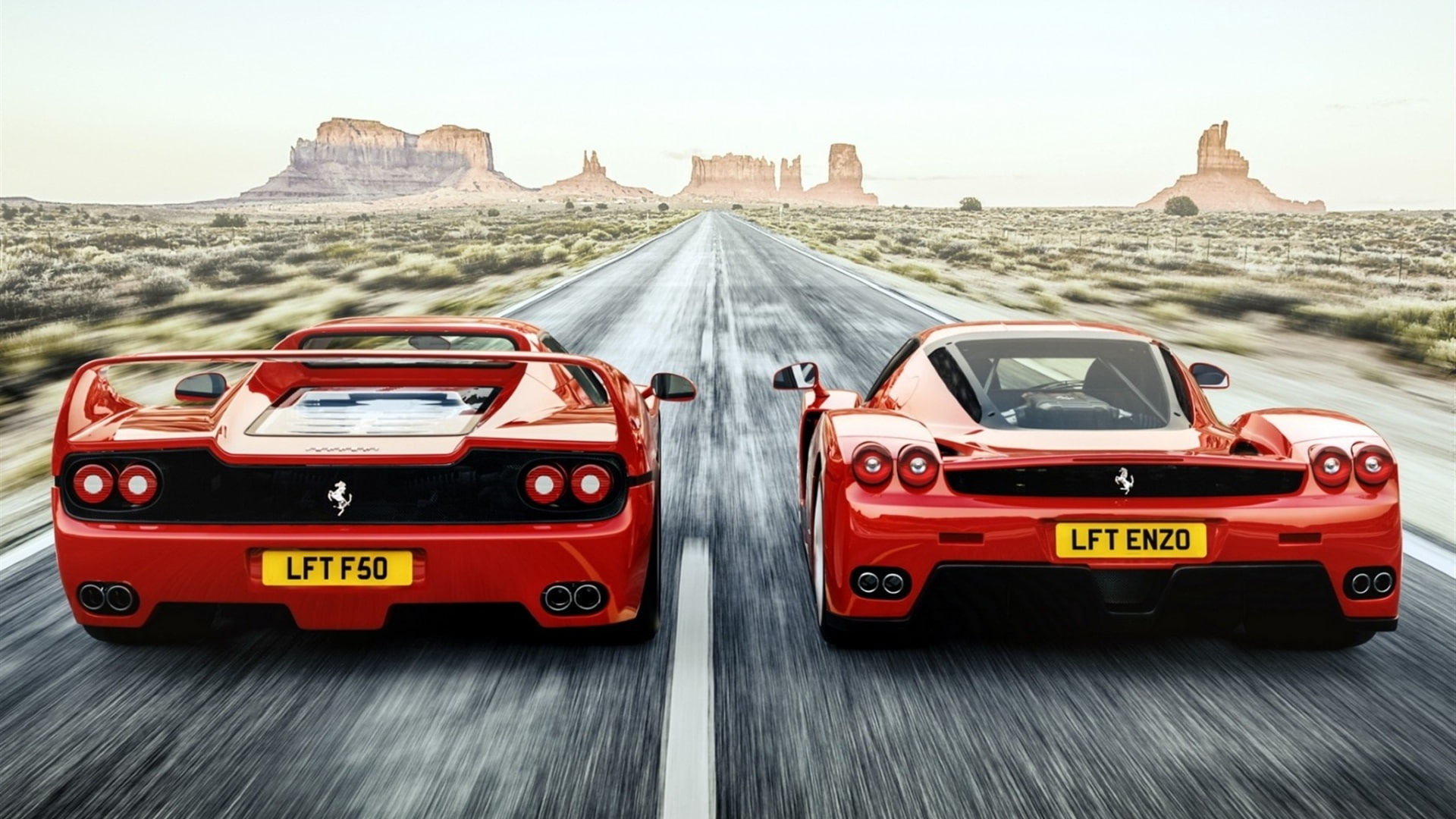 Ferrari, f, Supercar, 1080P, enzo, Red, HD Wallpaper