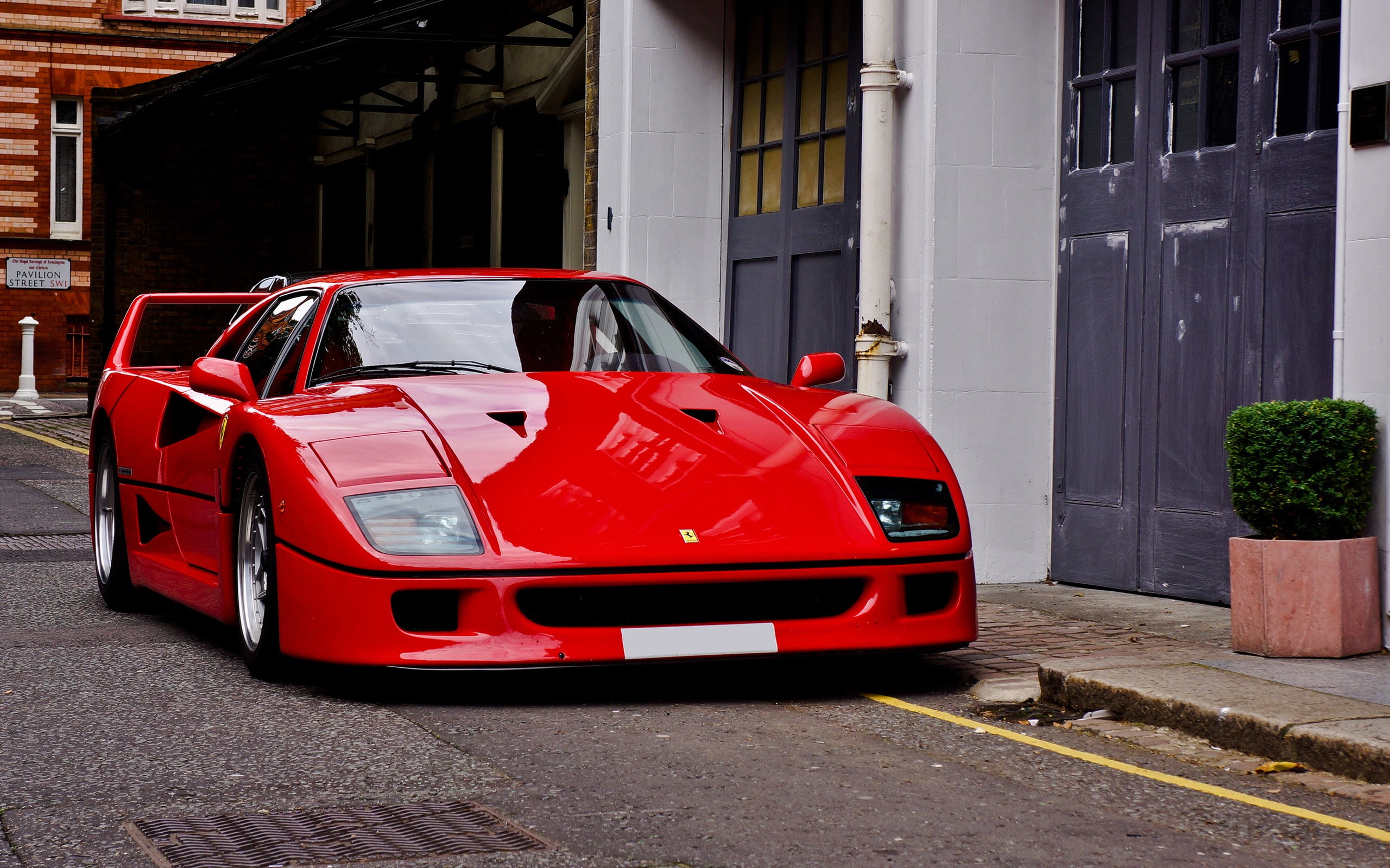 f, cars, f40, hd, ferrari, 2K, HD Wallpaper