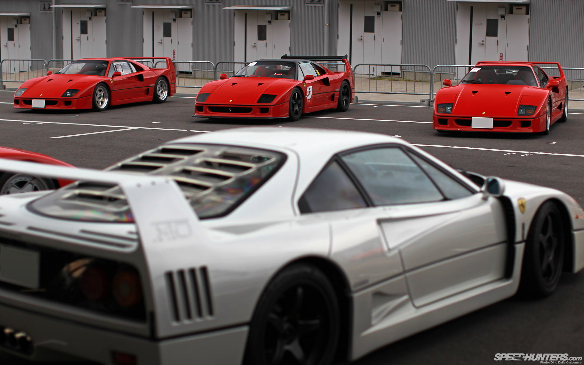 grey, hd, ferrari, sports, coupe, f, f40, 1080P, cars, HD Wallpaper