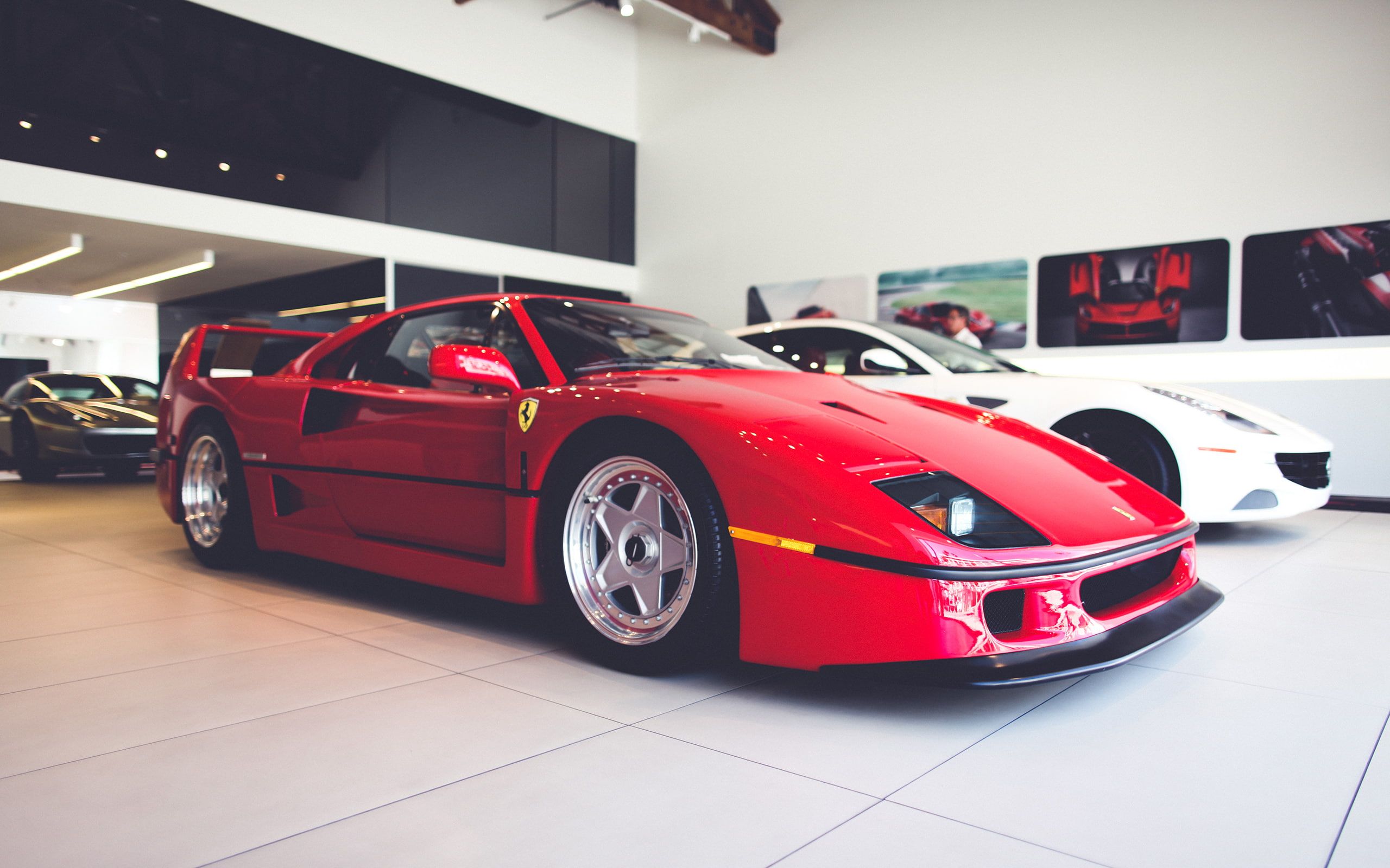 f, hd, cars, ferrari, f40, 2K, HD Wallpaper