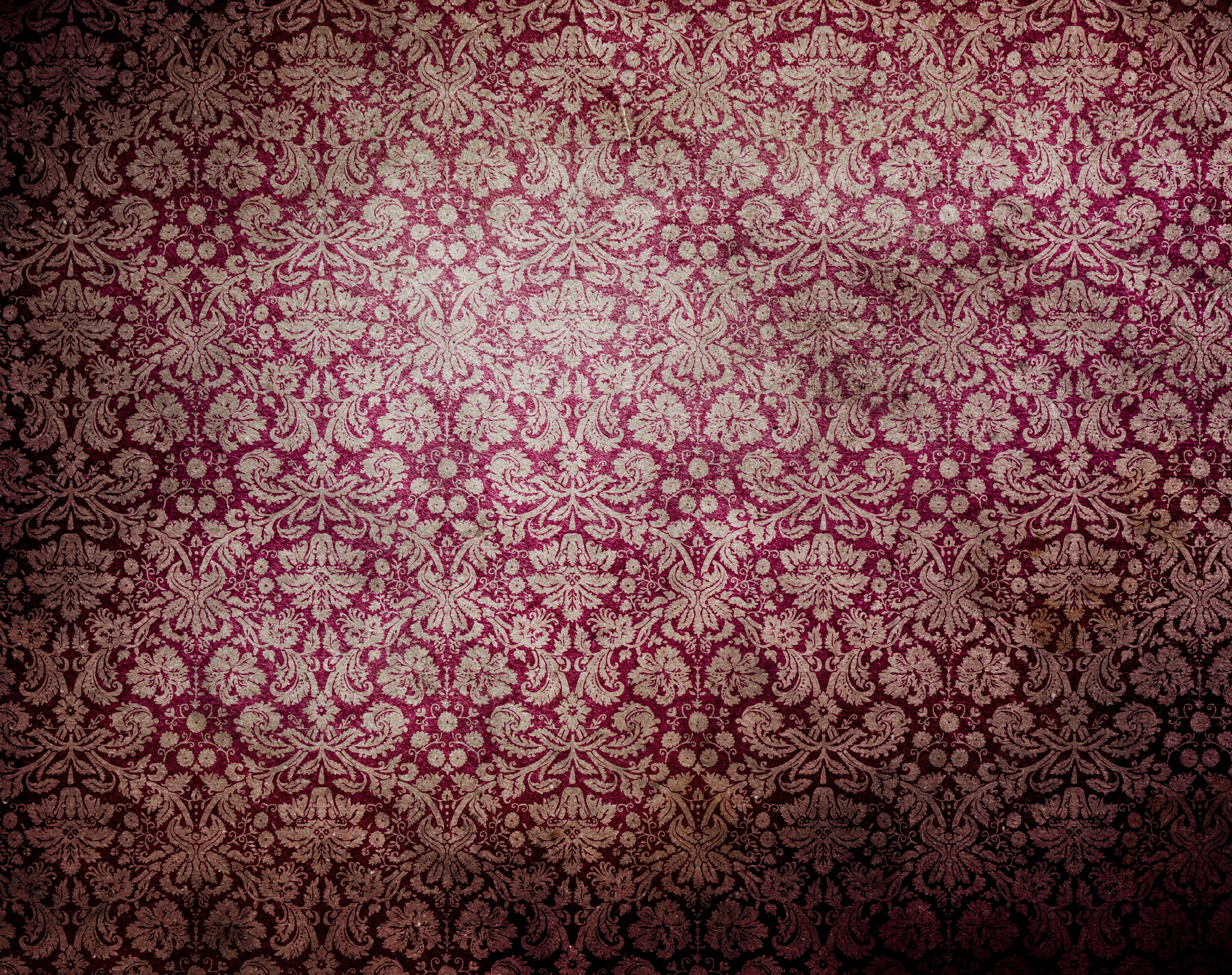 maroon, design Element, pink color, vector, textile, old-fashioned, textured Effect, Pattern, backdrop, floral Pattern, ornate, textured, 2K, HD Wallpaper