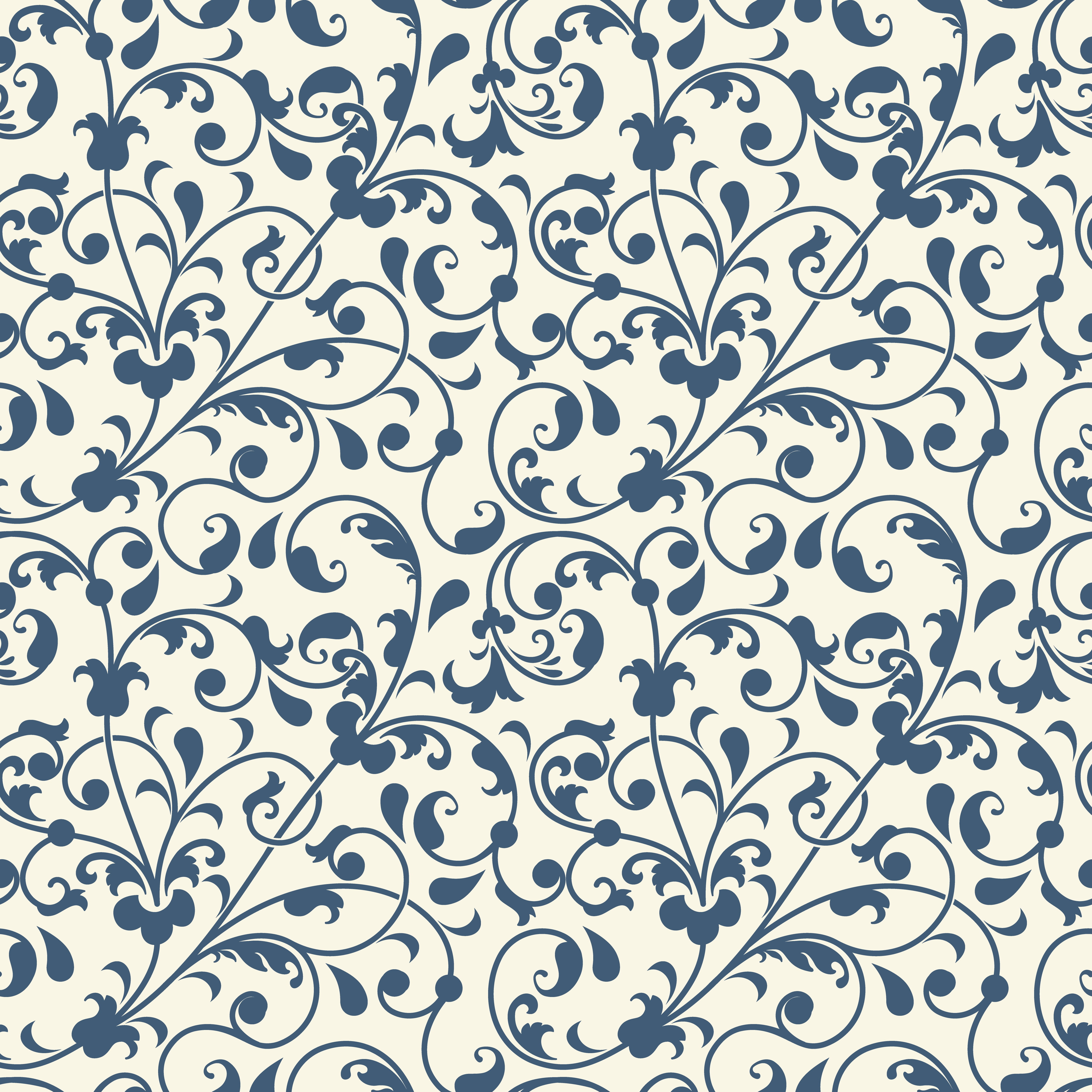 seamless background, texture, floral, vector, 4K, Phone HD Wallpaper