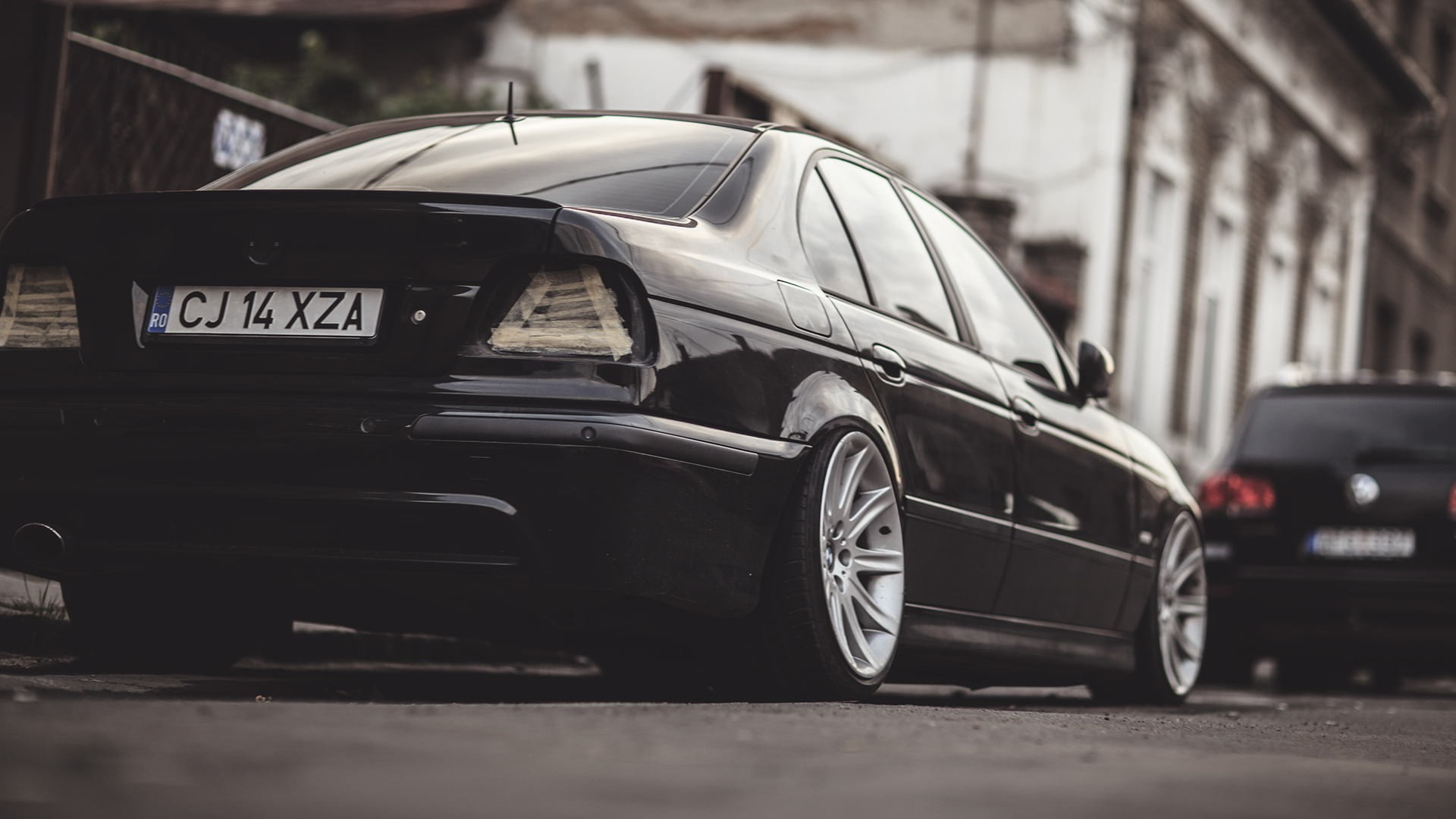 E 39, BMW M5 E39, 1080P, black, bmw, sports car, HD Wallpaper