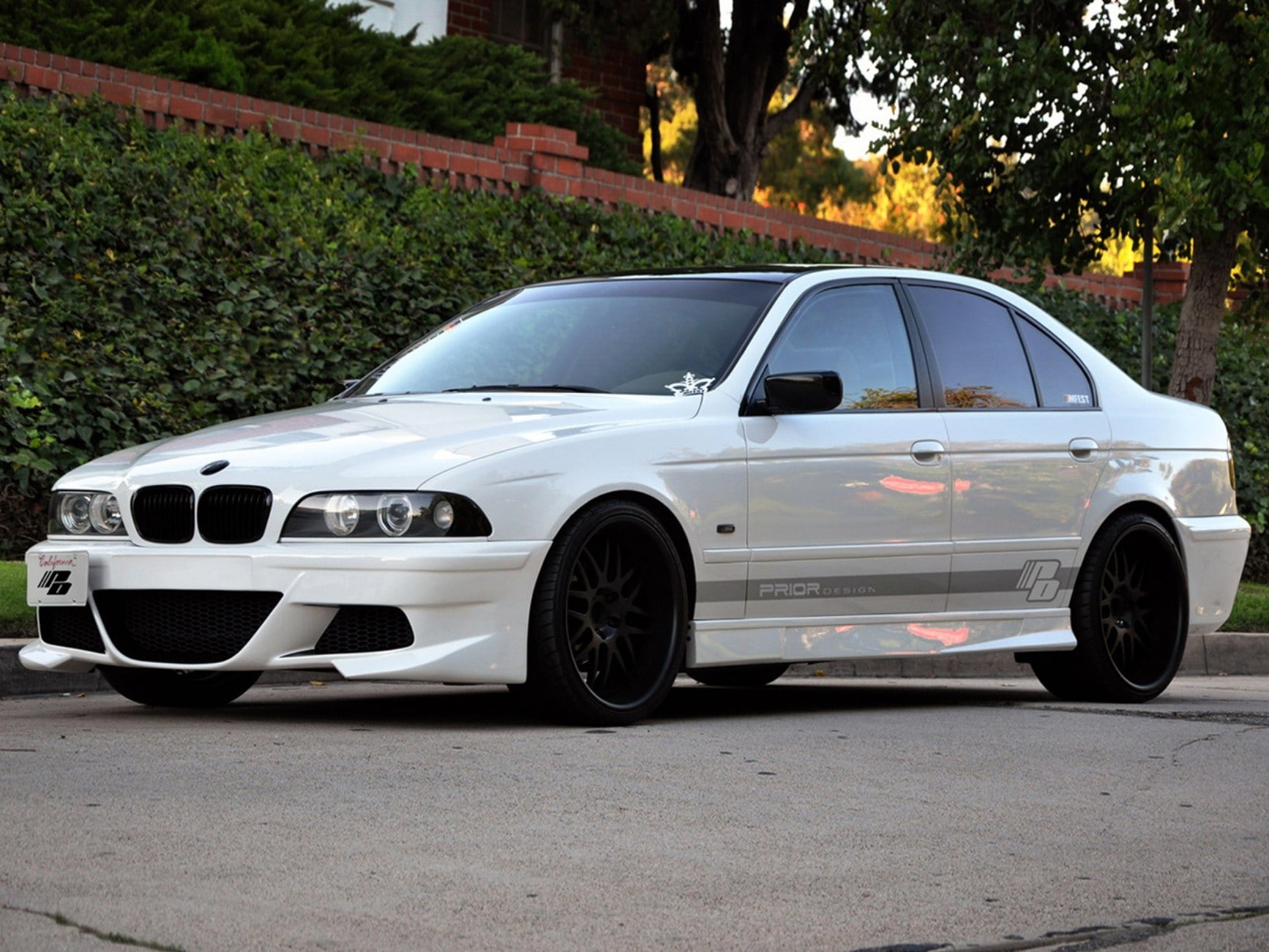 720P, hd, bmw, sedan, BMW e39  HD, white, e, HD Wallpaper