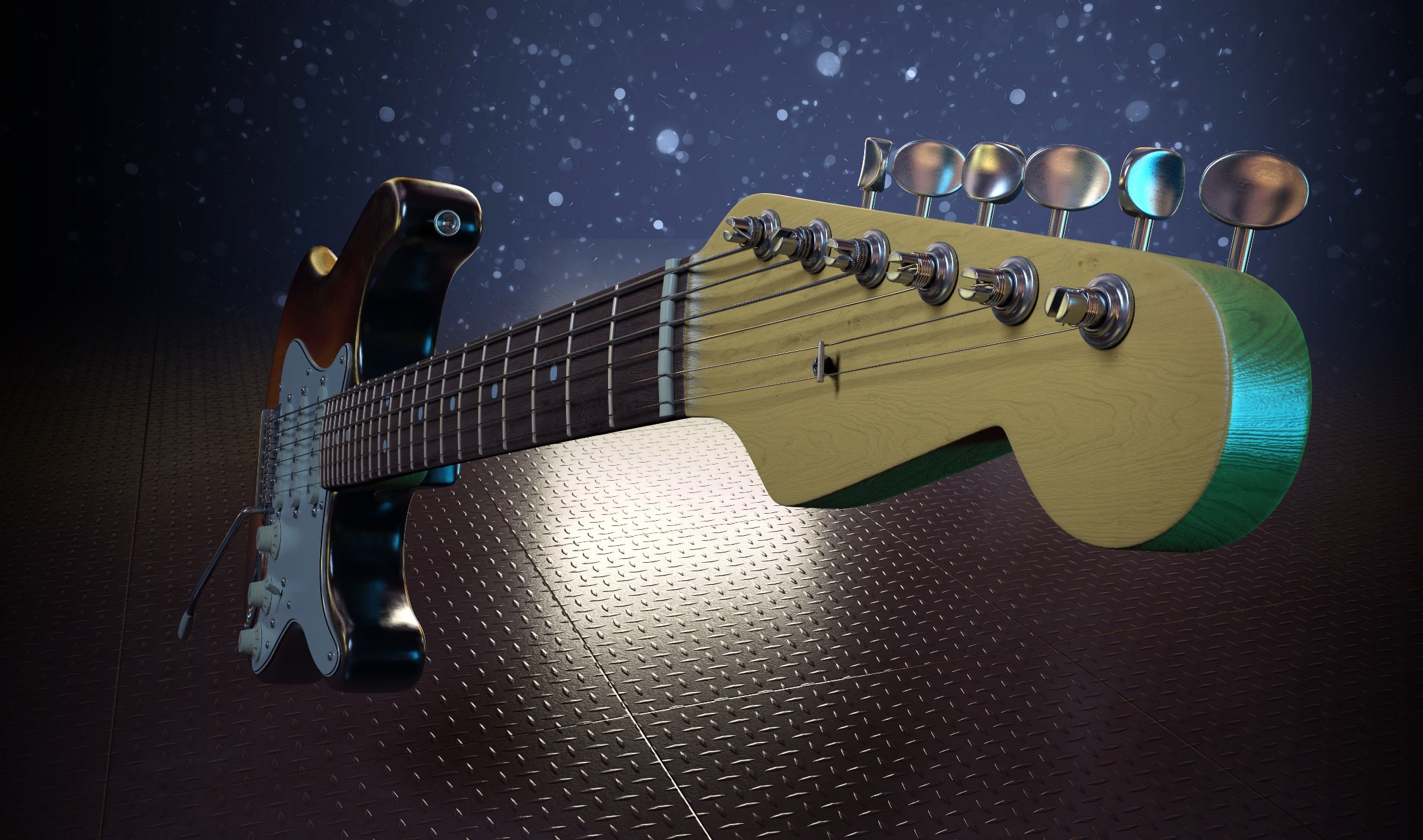 electric guitar, guitar, 1080P, Grif, strings, HD Wallpaper