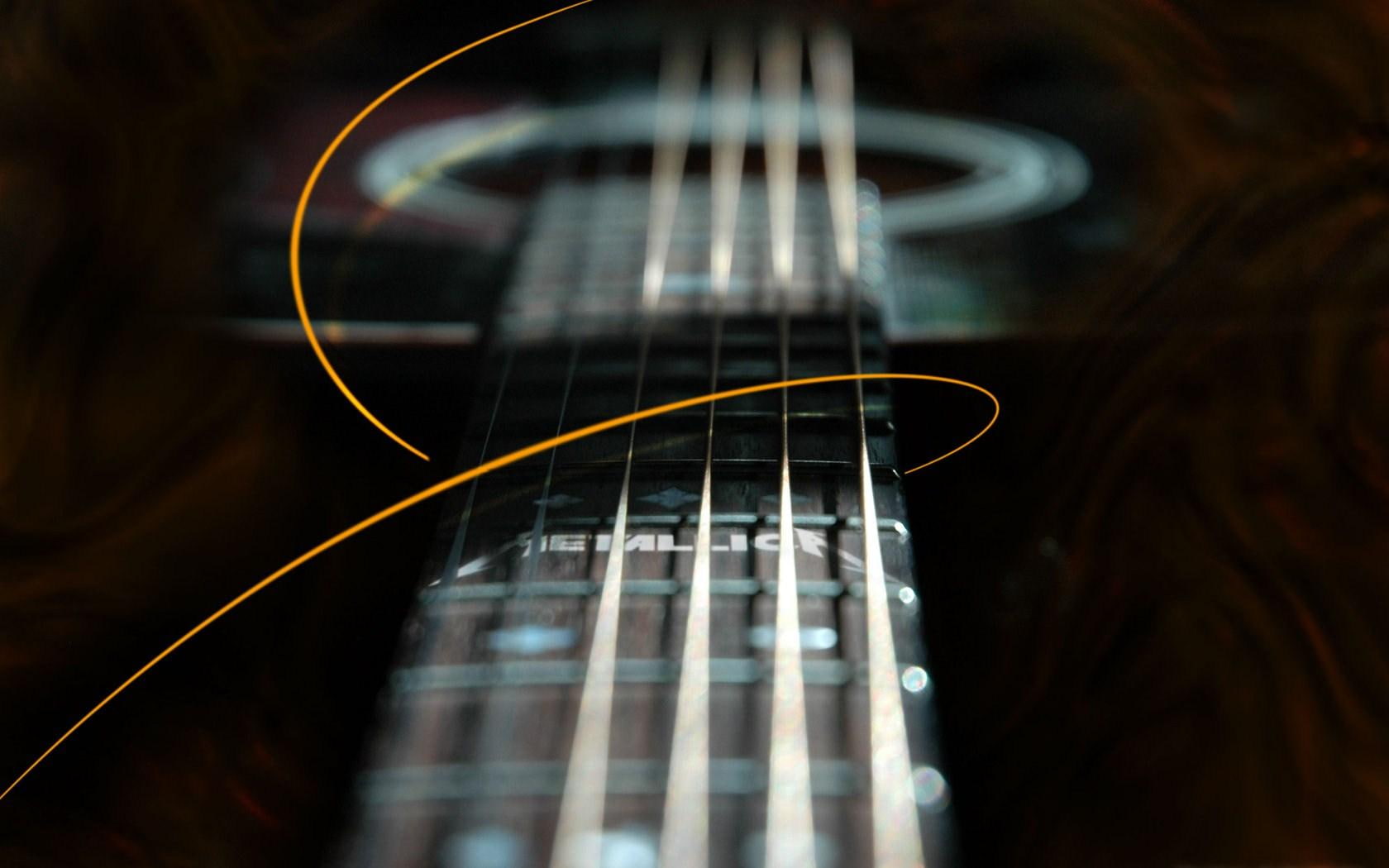 black, inlay, 720P, fret, metallica, white, wonderful, music, guitar, HD Wallpaper