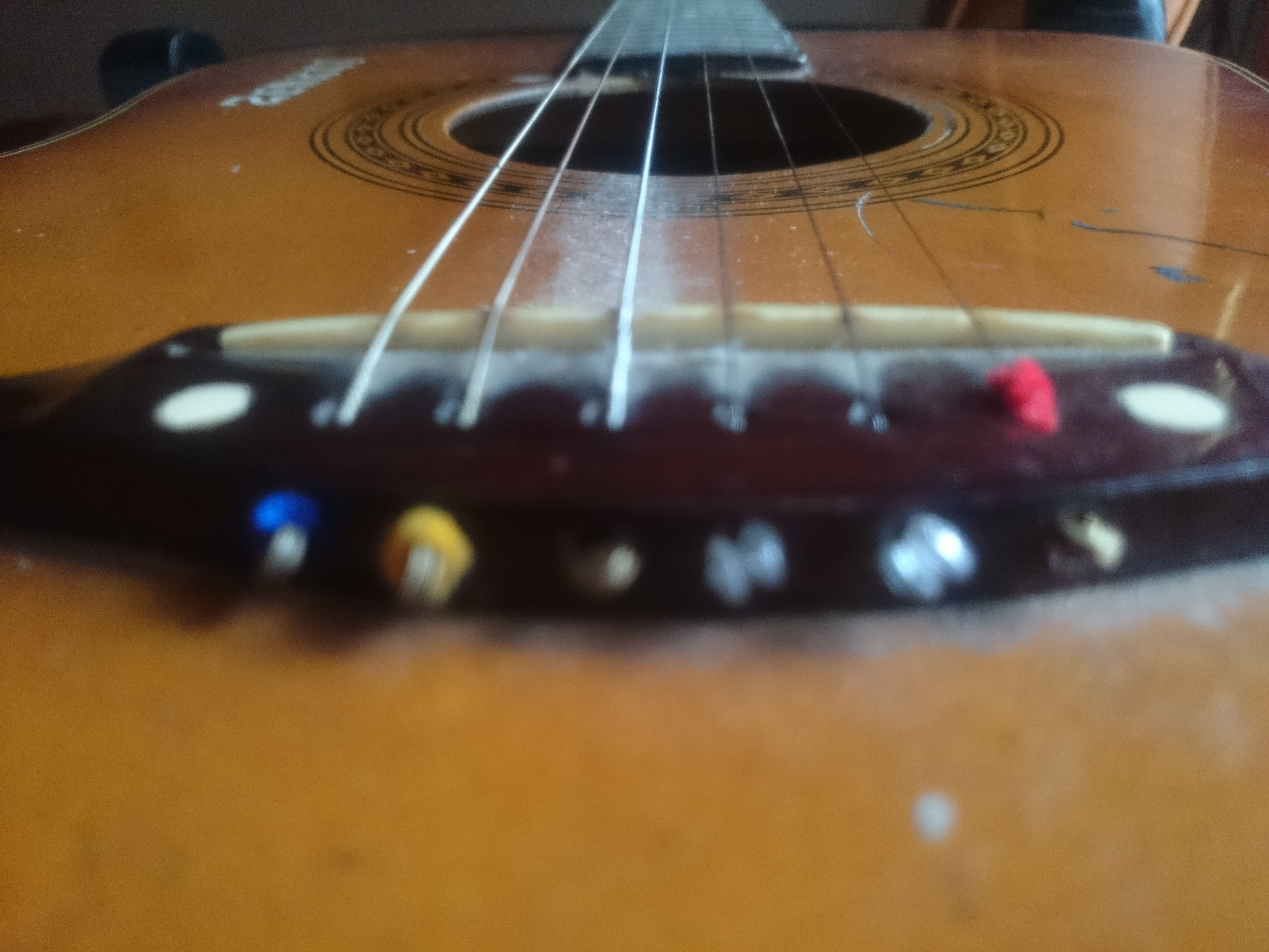 4K, instrument, arts culture and entertainment, playing, musical instrument string, selective focus, wood, single object, studio shot, close-up, six, acoustic, HD Wallpaper