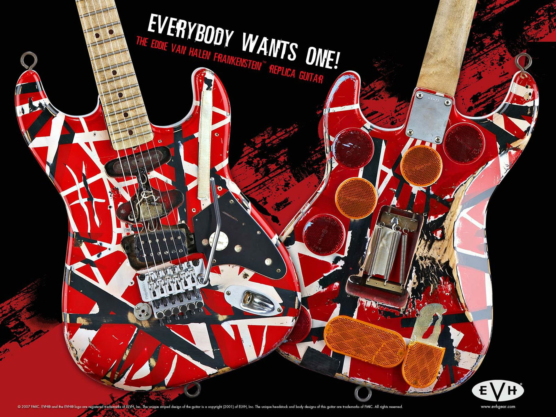metal, rock, halen, guitar, 1080P, classic, hard, heavy, van, HD Wallpaper