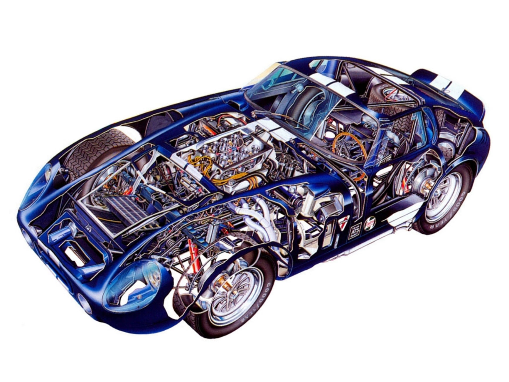 single object, interior, racing, supercar, equipment, heap, no people, race, electrical equipment, silver colored, technology, 1964, shiny, cutaway, coupe, HD Wallpaper