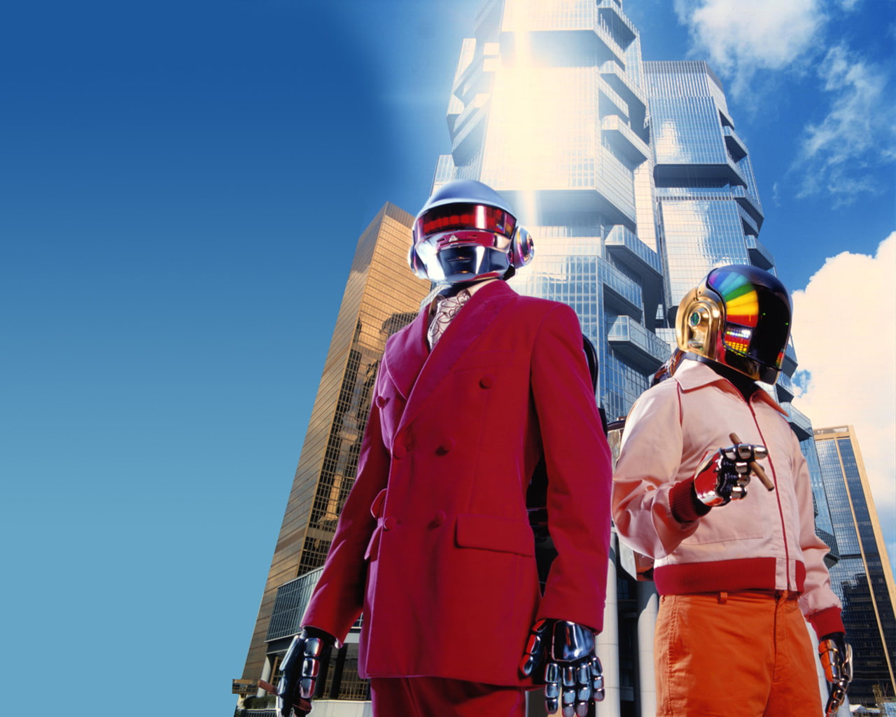 720P, hd, daft, punk, music, HD Wallpaper
