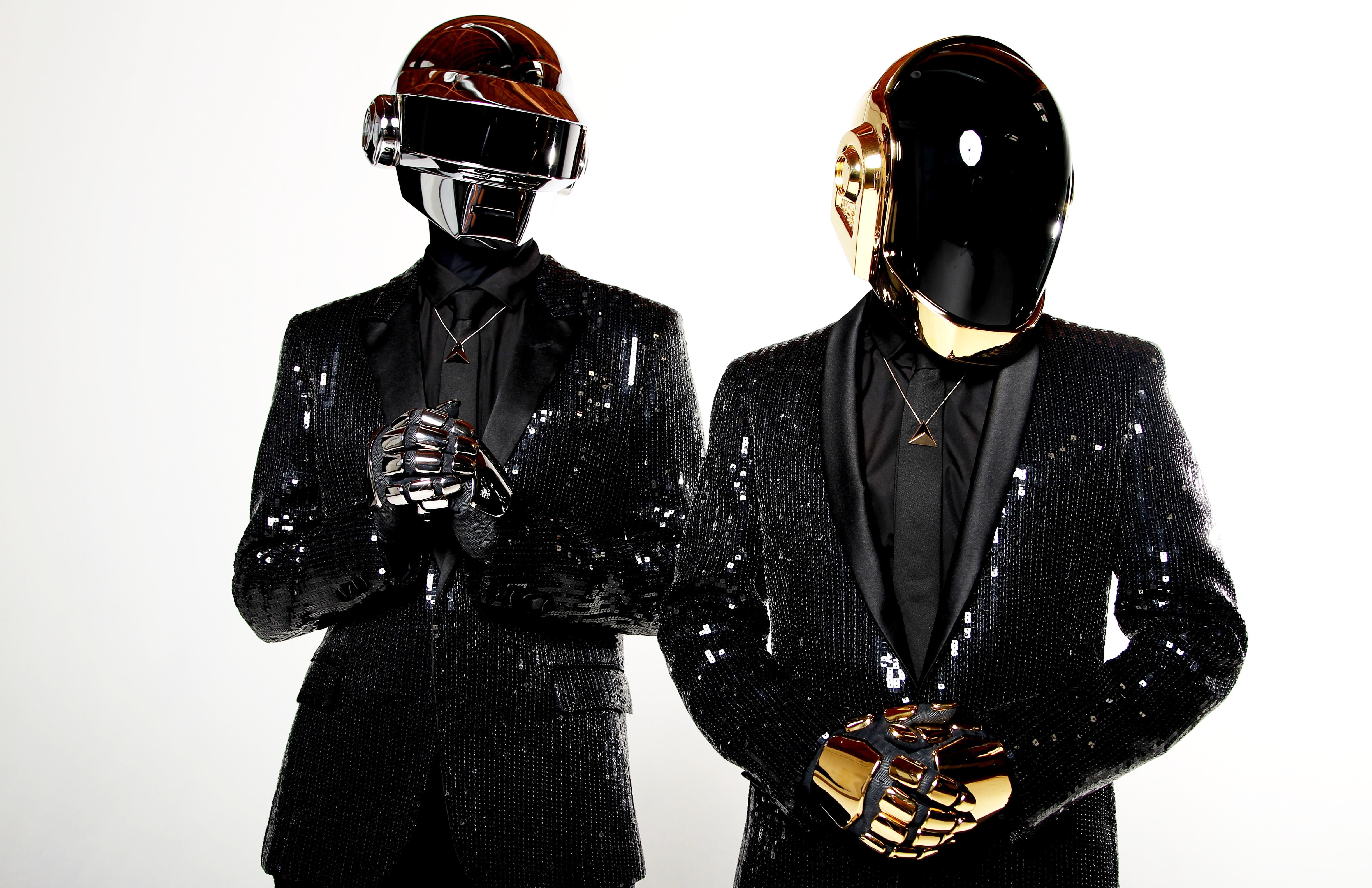 Daft Punk, 4K, electronic, Thomas Bangalter, Top music artist and bands, Guy-Manuel de Homem-Christo, HD Wallpaper