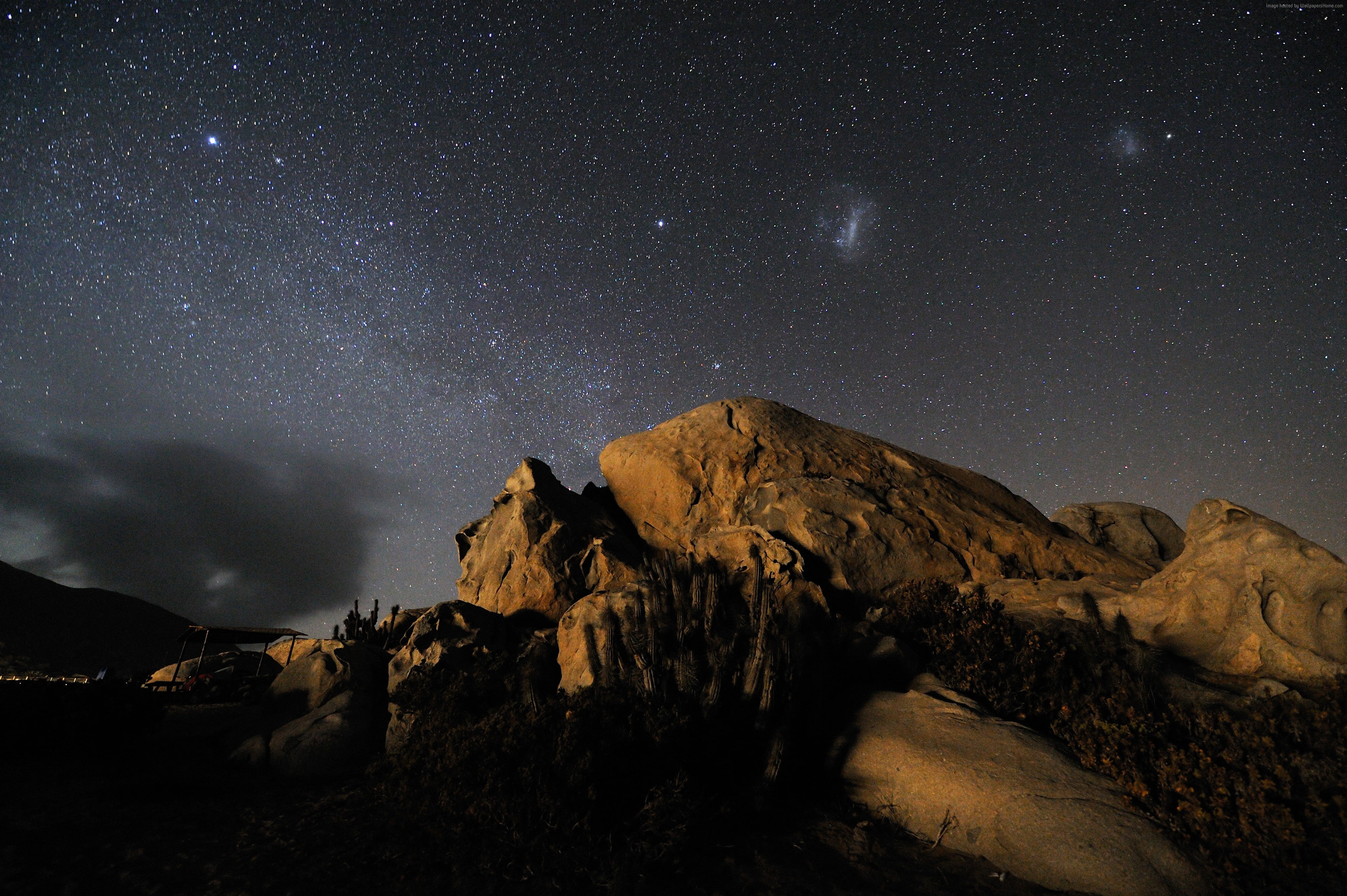 stars, desert, 5k, night, Atacama, 4k, 4K, HD Wallpaper