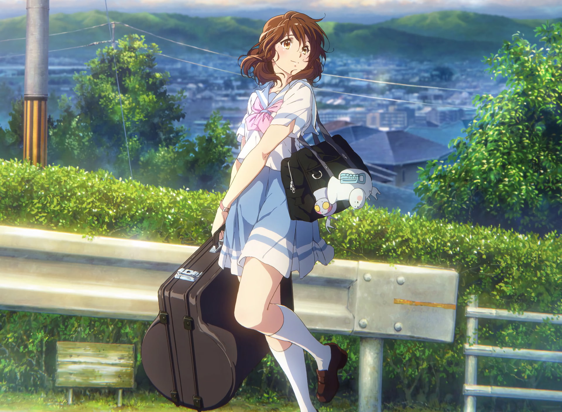 Kumiko Oumae, 1080P, Sound! Euphonium, Anime, HD Wallpaper