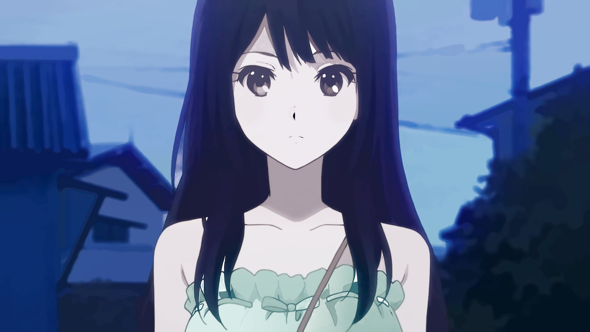 human representation, mask, leisure activity, focus on foreground, lifestyles, Hibike! Euphonium, obscured face, front view, nature, art and craft, day, HD Wallpaper