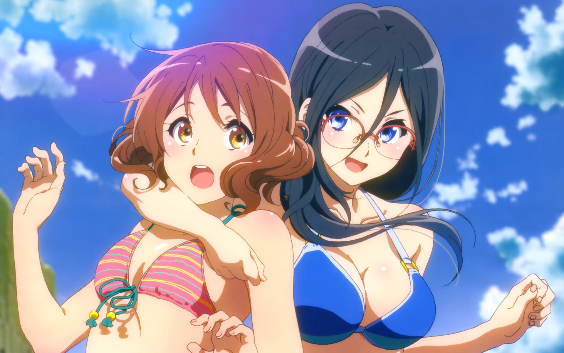 Asuka Tanaka, Anime, Sound! Euphonium, Kumiko Oumae, 1080P, HD Wallpaper