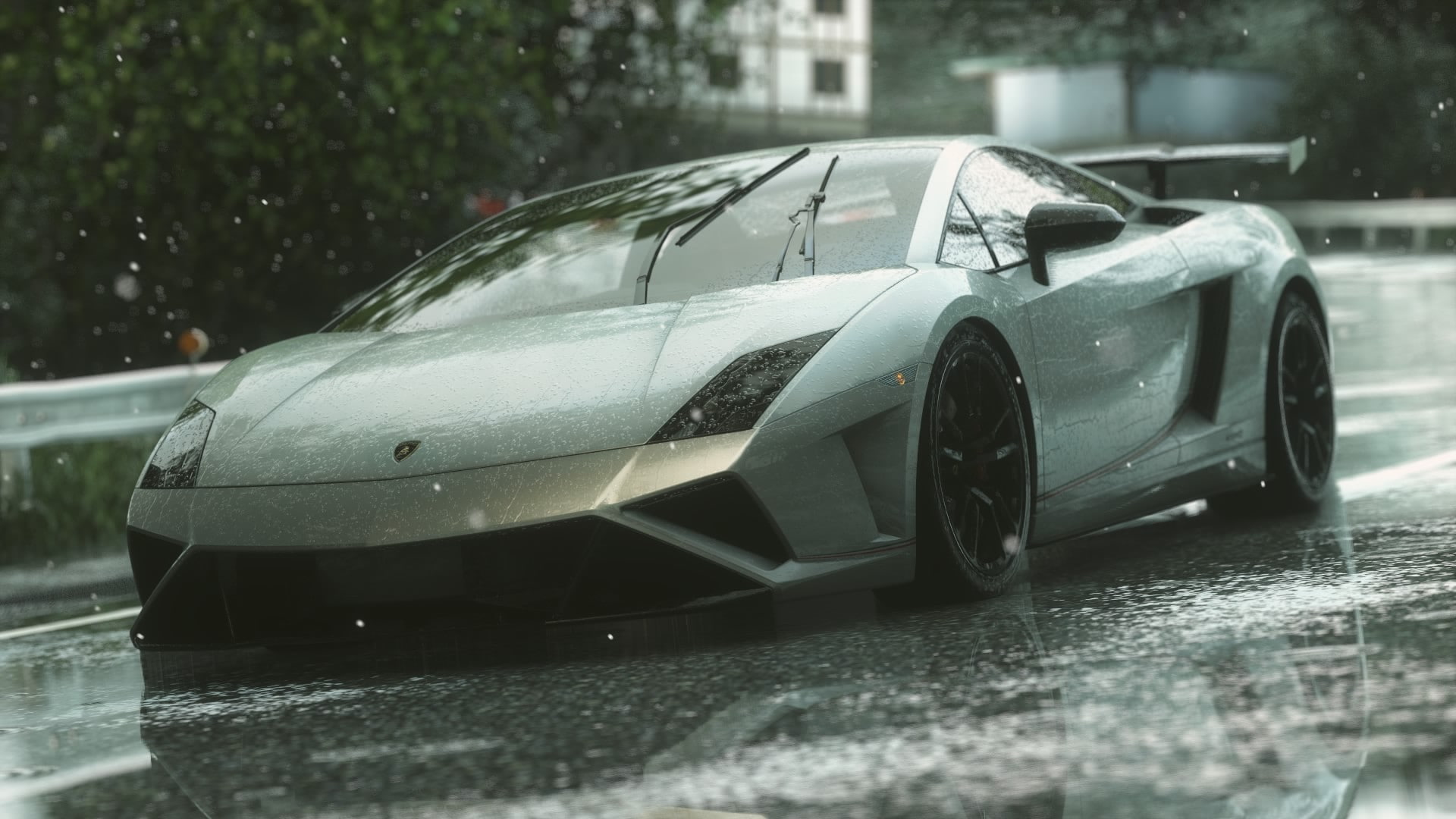 Driveclub, 1080P, car, Lamborghini, HD Wallpaper