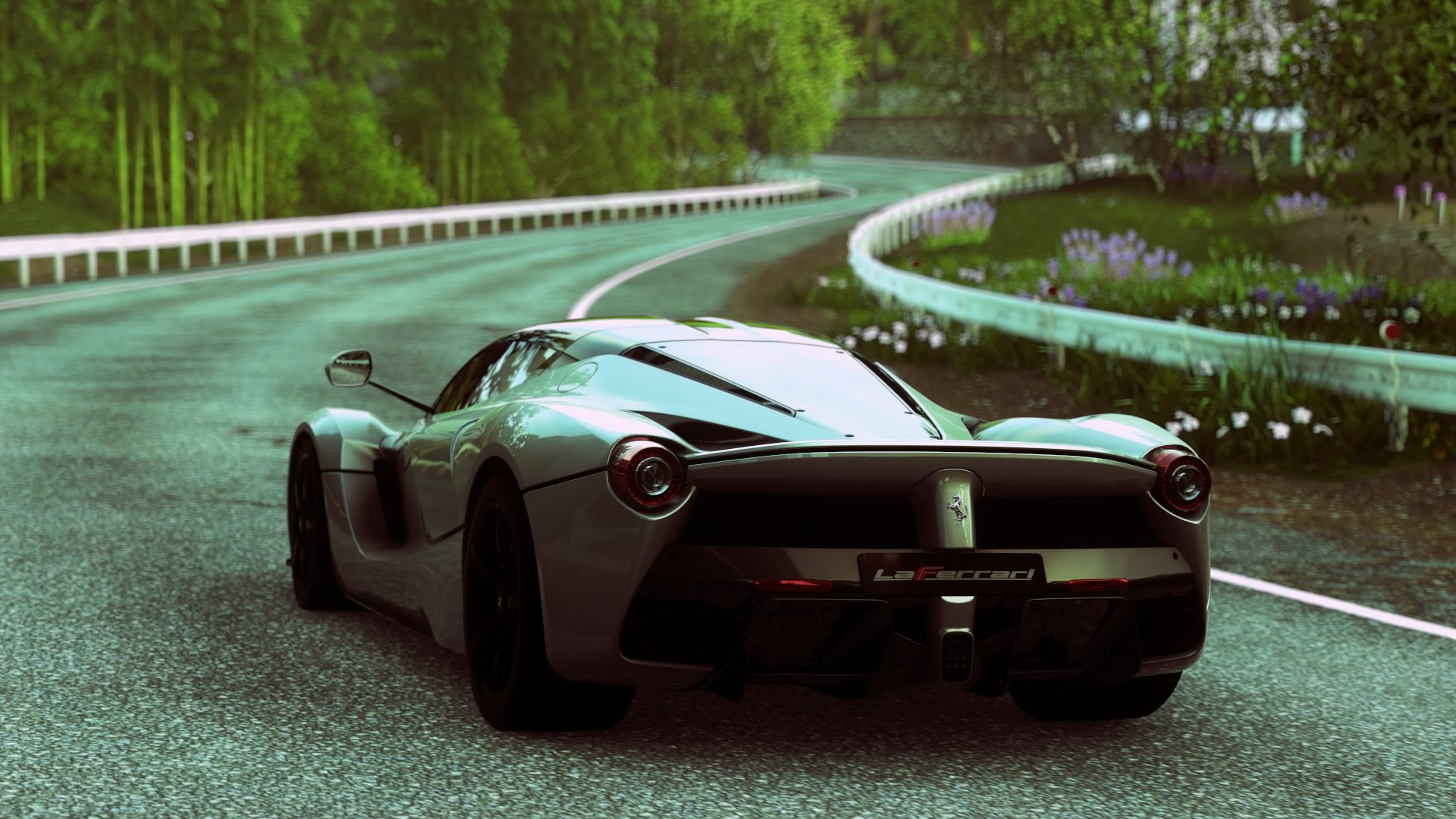 1080P, car, Driveclub, Ferrari LaFerrari, racing, HD Wallpaper
