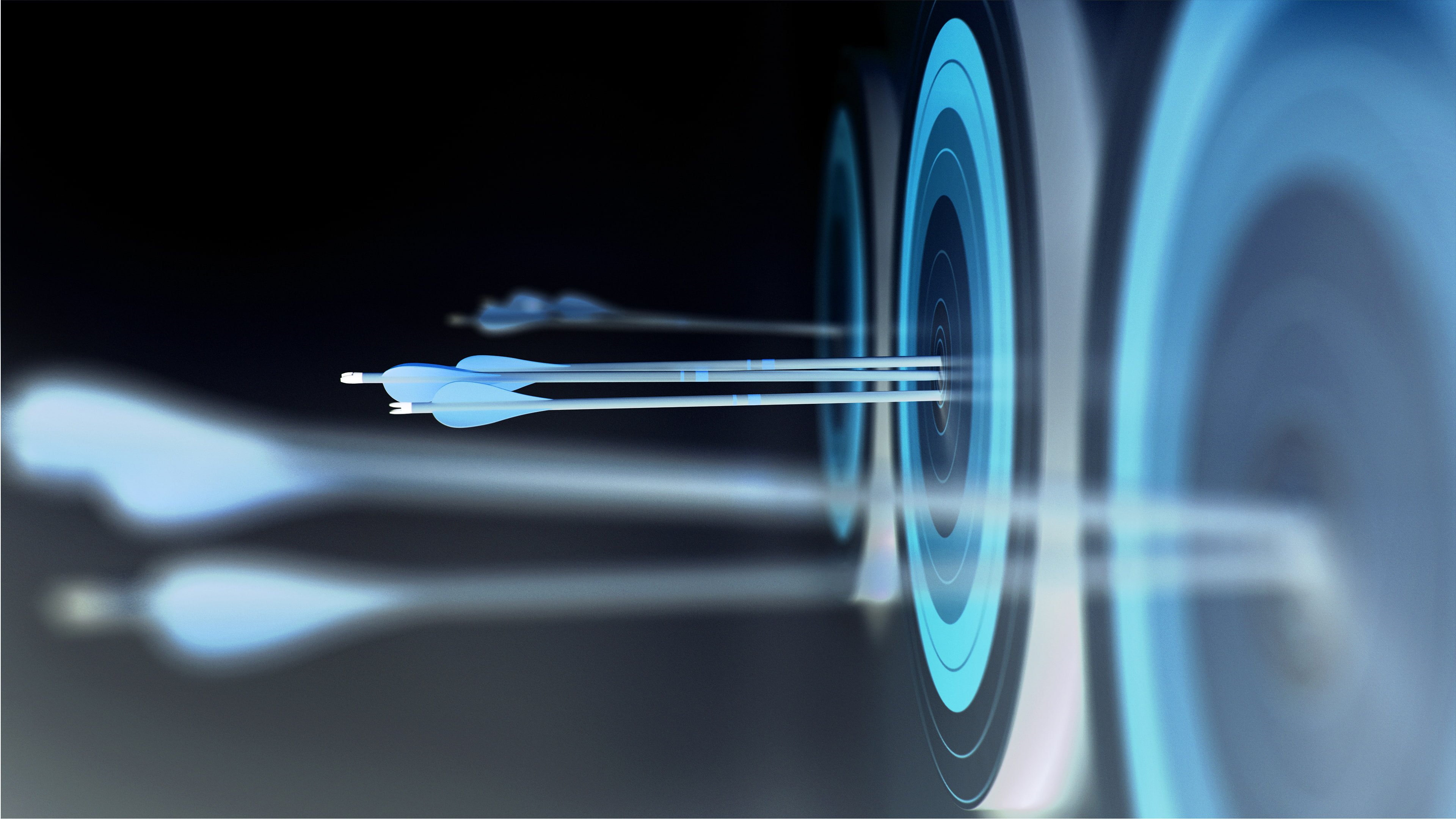 4K, arrows, target, archery, HD Wallpaper