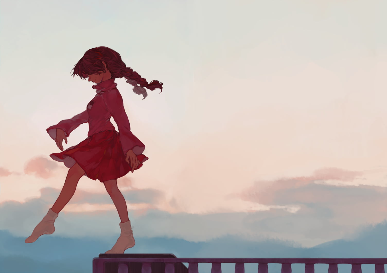 sky, 720P, Yume Nikki, Madotsuki, HD Wallpaper