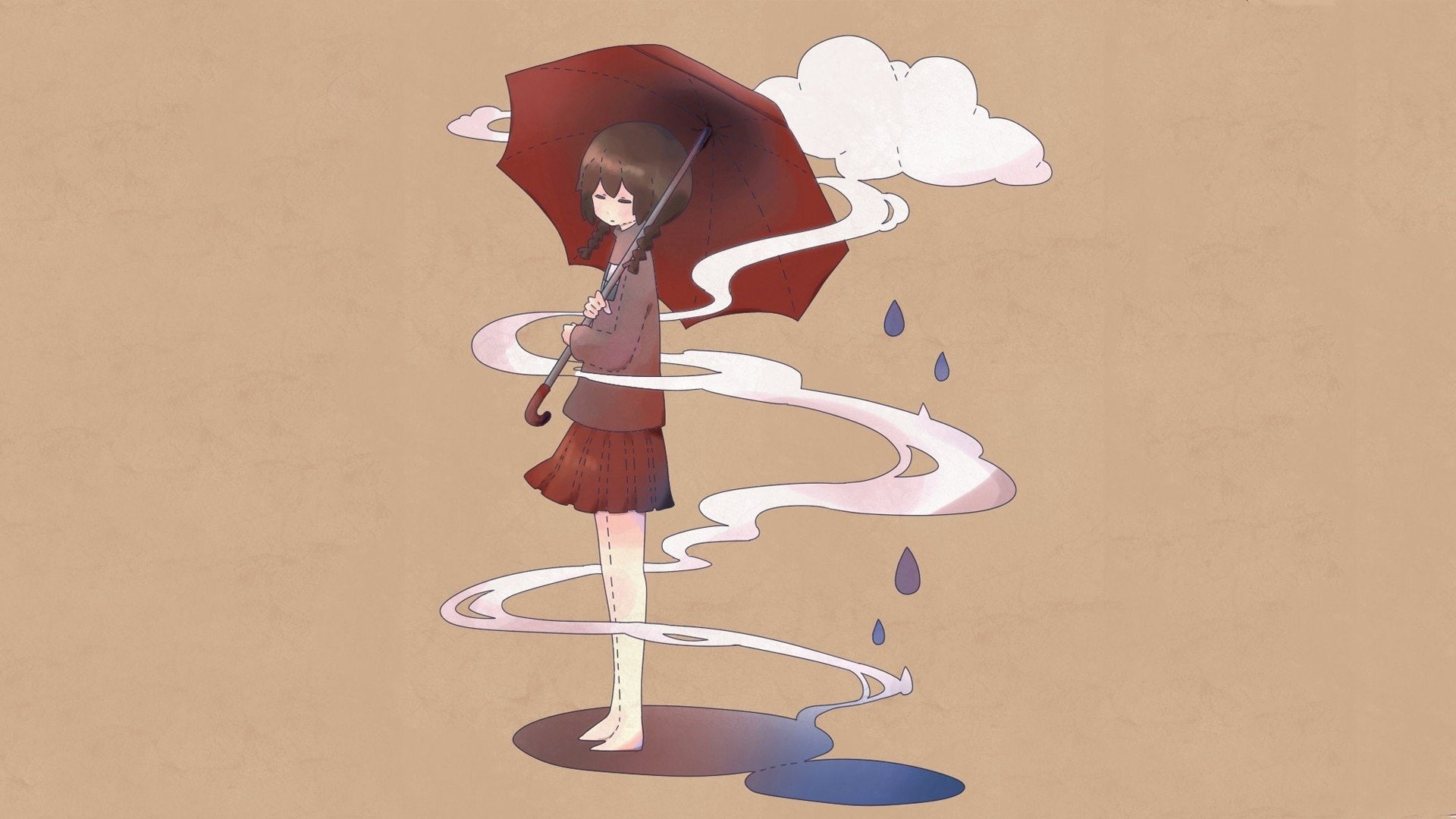 Yume Nikki, Madotsuki (Yume Nikki), 1080P, Video Game, HD Wallpaper