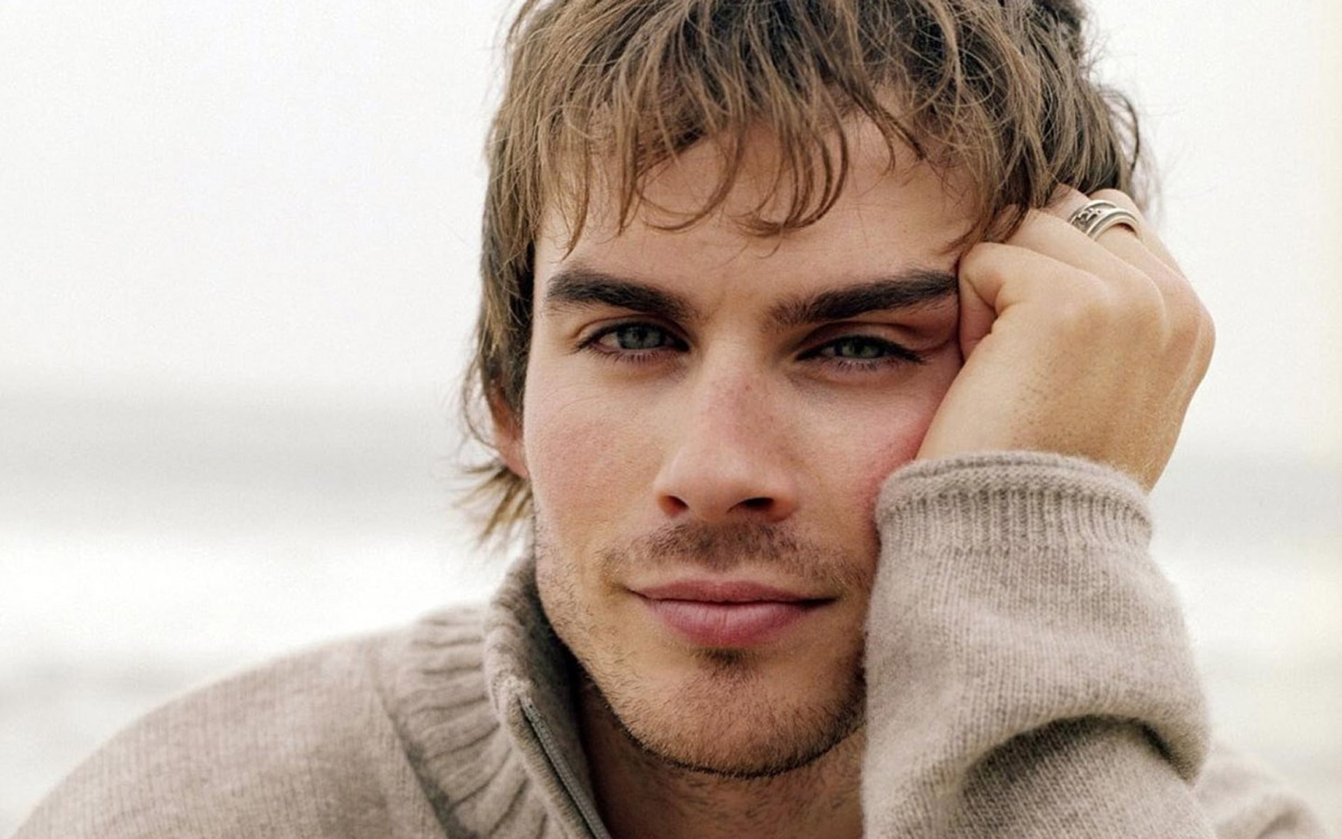 actor, somerhalder, chill, ian, seaside, cool, producer, 1080P, HD Wallpaper