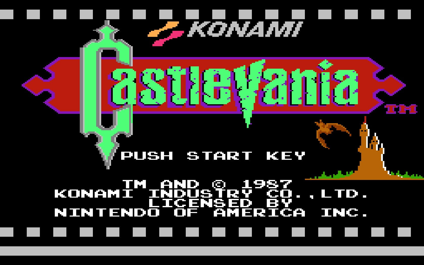 Nintendo, Castlevania, konami, Nintendo Entertainment System, 8-bit, 720P, retro games, nostalgia, HD Wallpaper