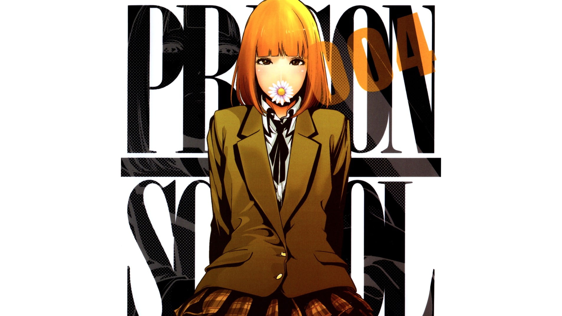 indoors, waist up, prison, three quarter length, standing, hana, 720P, halloween, white background, mask, portrait, human representation, cut out, Prison School, HD Wallpaper