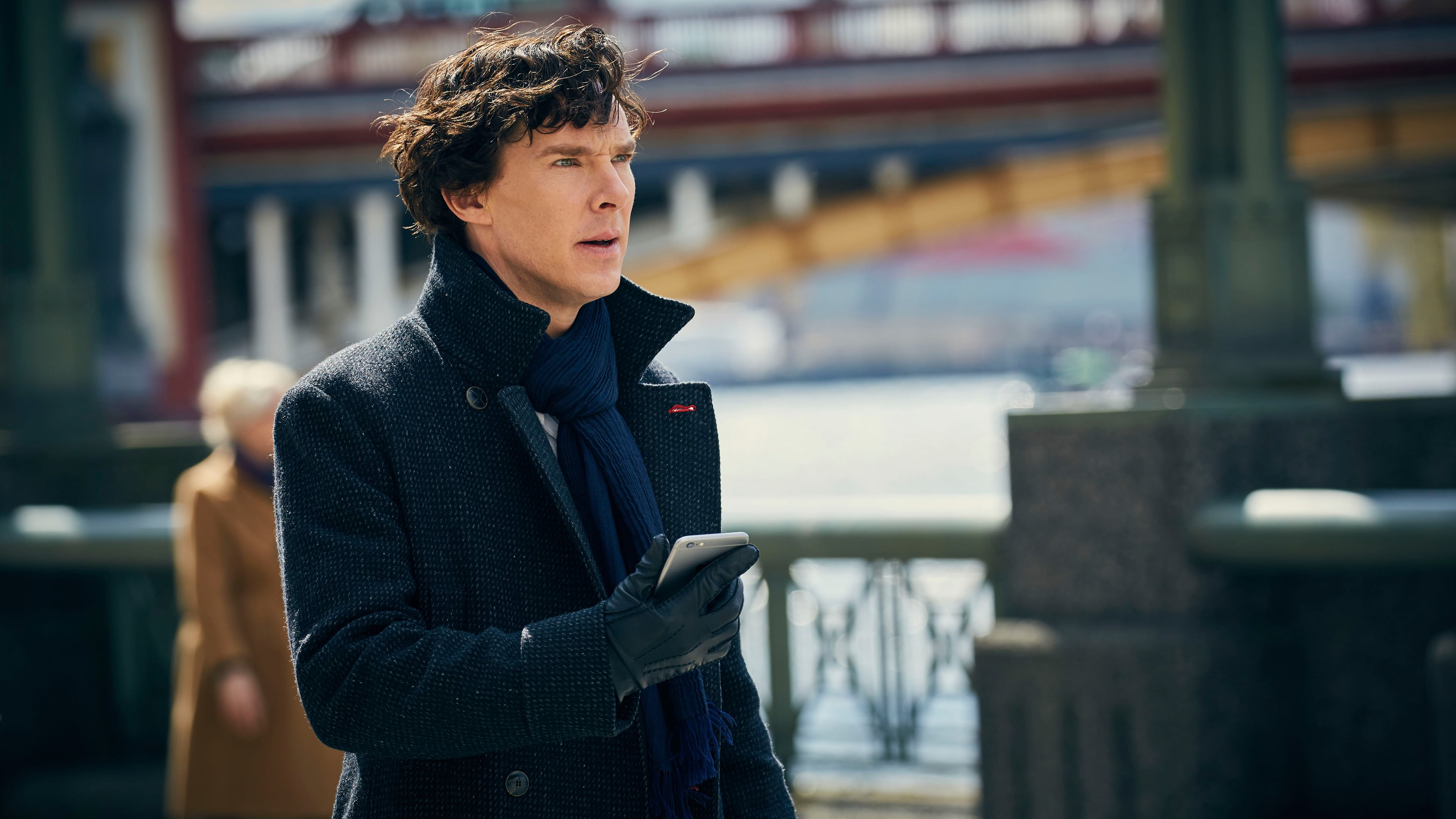 Benedict Cumberbatch, Sherlock Holmes, 4K, Sherlock, HD Wallpaper