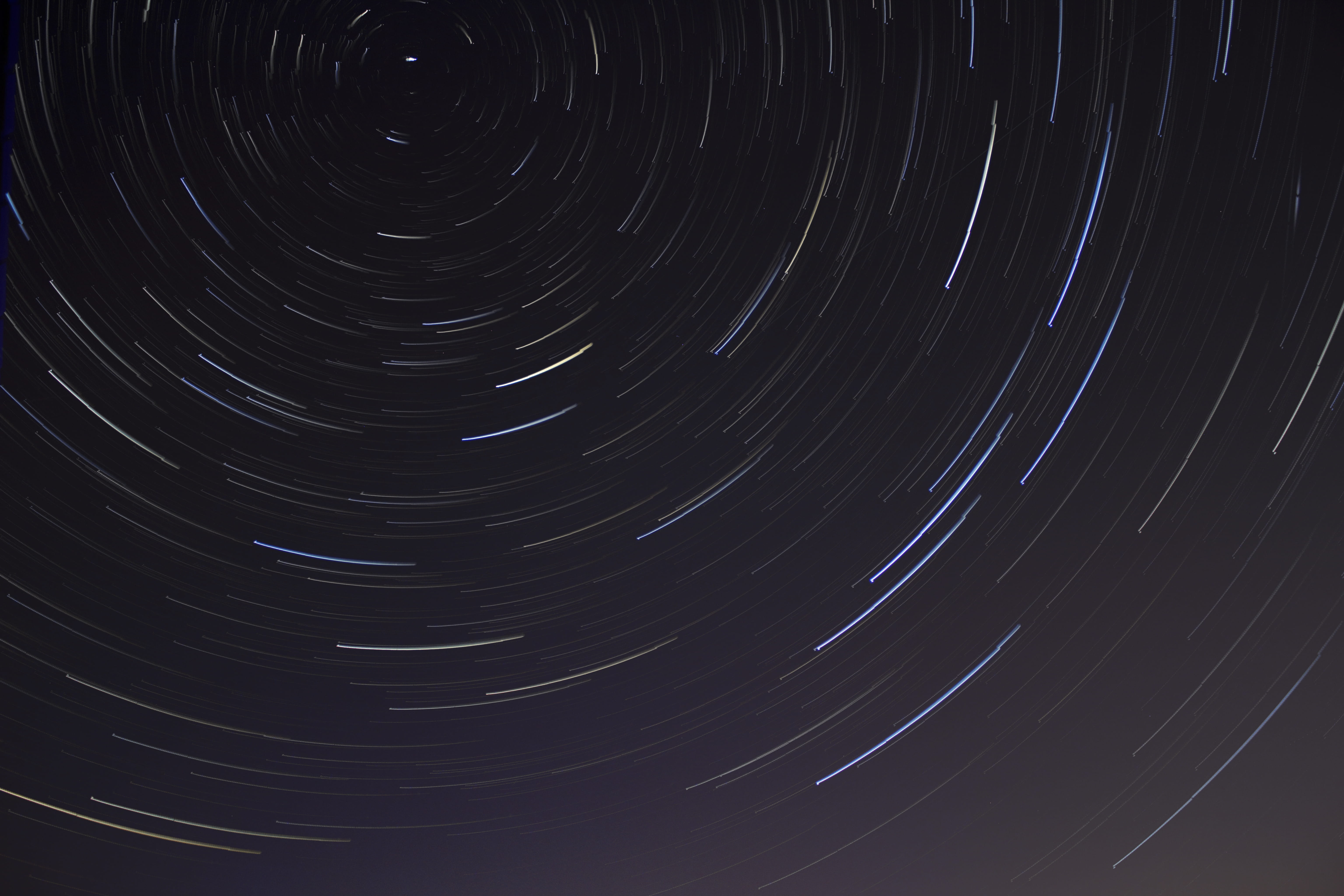  no people, low angle view, star, time, photo, lapse, space, pattern, galaxy, spiral, 5K, blurred motion, time lapse, star trails photography, HD Wallpaper