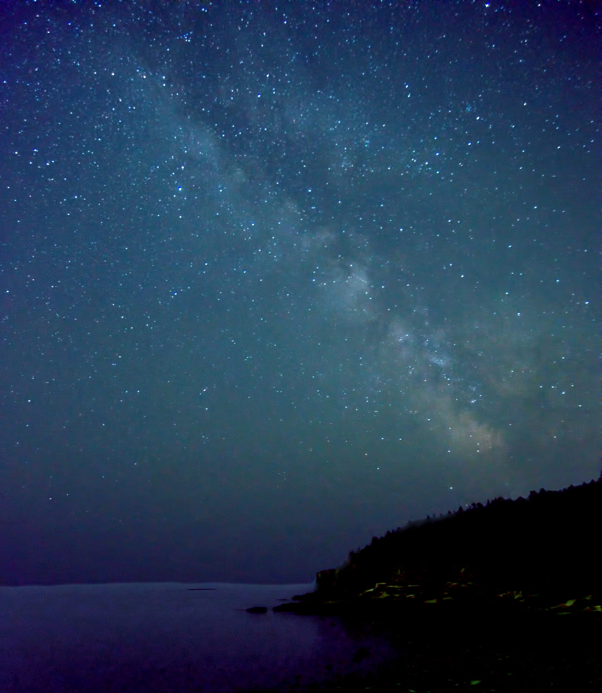 star, star - space, tranquility, otter point, beauty in nature, sky, constellation, united states, 1080P, acadia national park, tranquil scene, nightsky, Phone HD Wallpaper