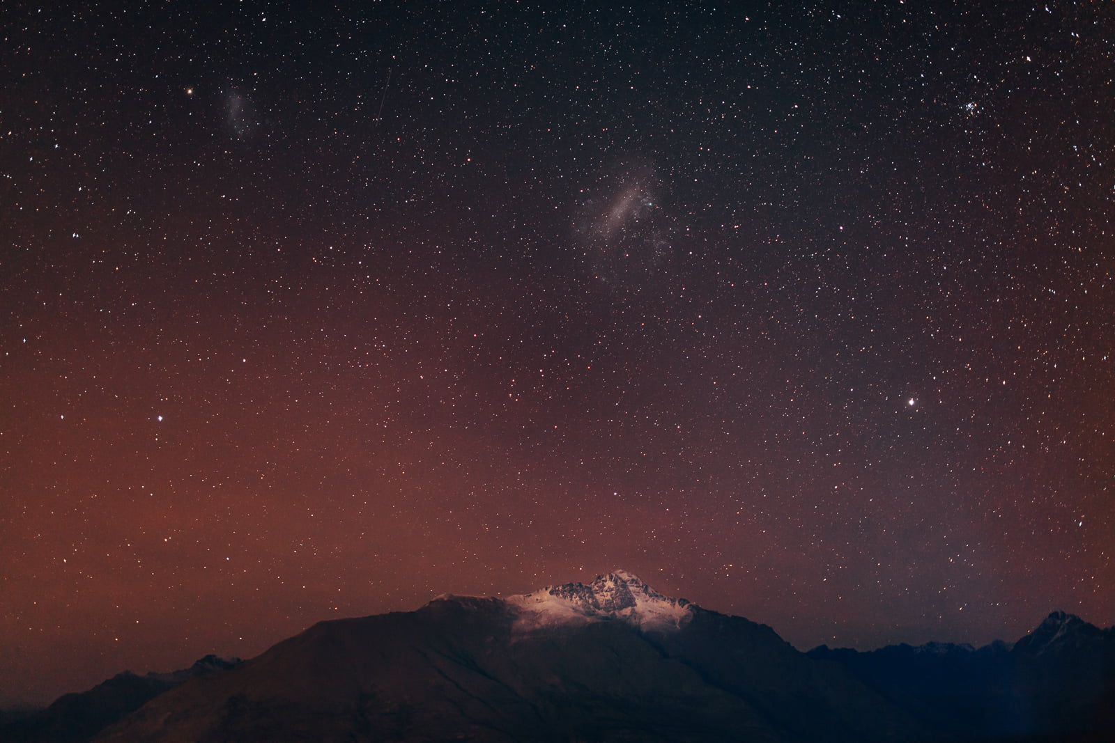 Stars, New Zealand, mountain, new  zealand, night, space, aerial, science, star Field, Queenstown, star Shape, milky Way, nebula, Otago, planet - Space, HD Wallpaper