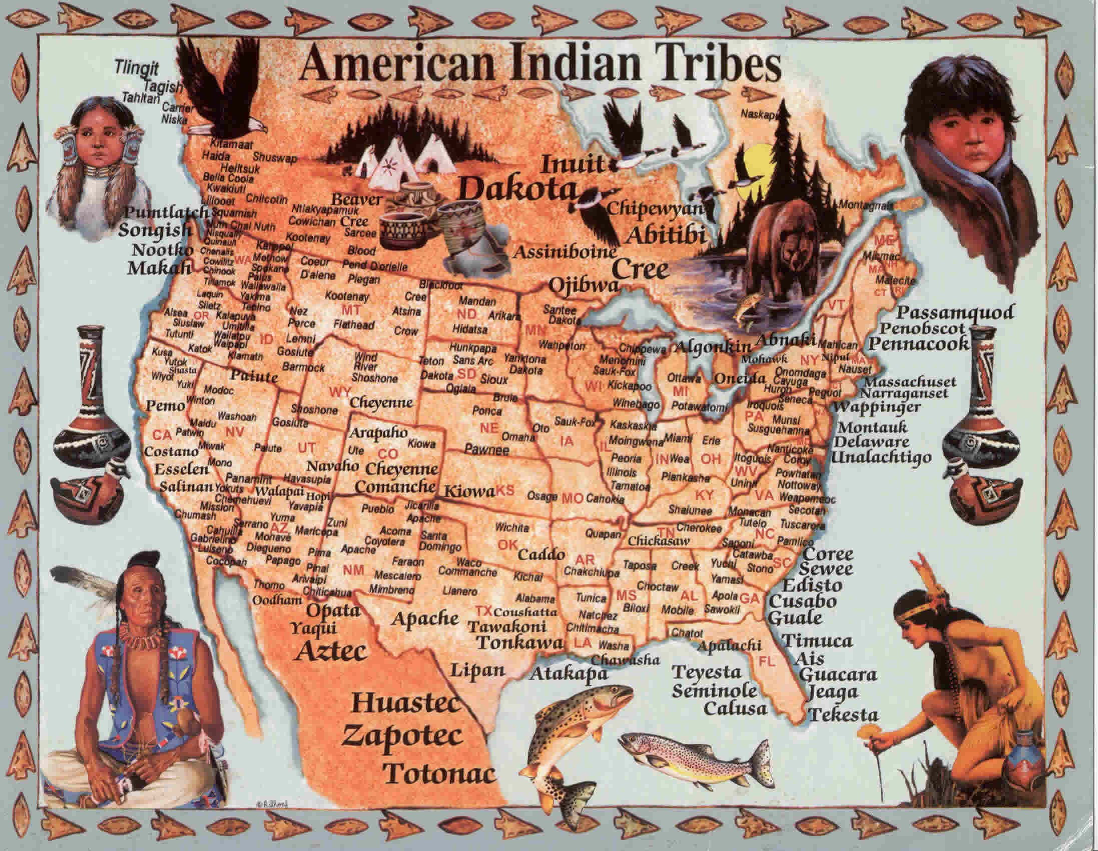 indian, native, 1080P, american, western, HD Wallpaper