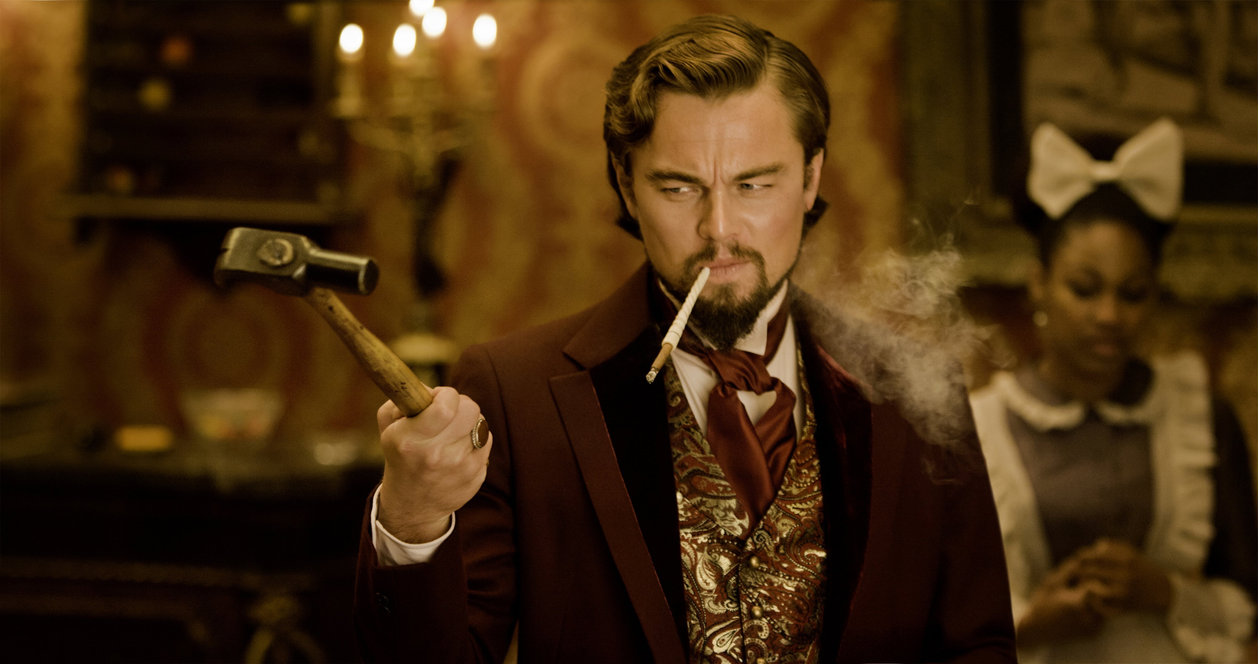 cowboy, django, western, 4K, unchained, HD Wallpaper