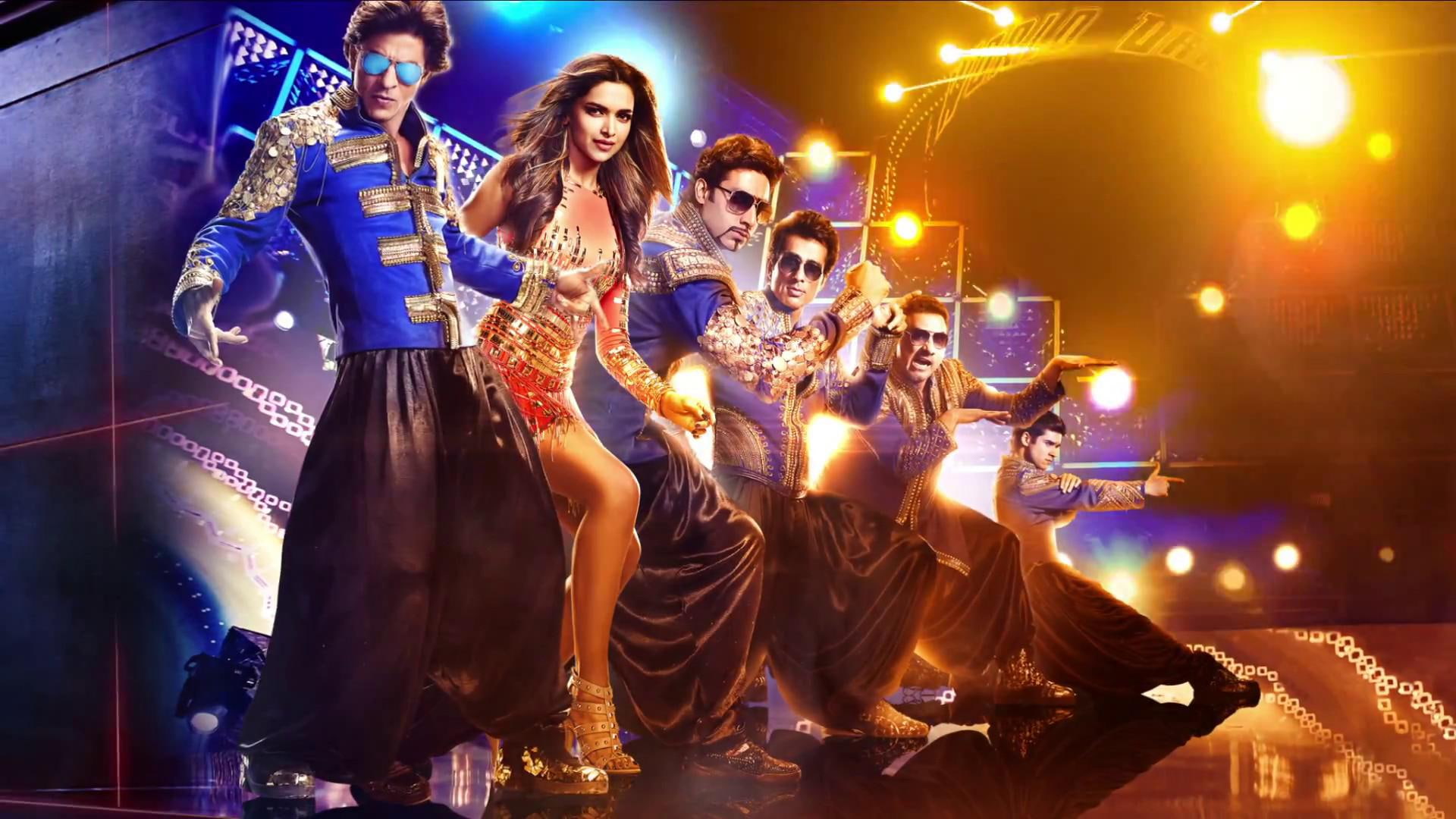 deepika padukone, 1080P, poster, happy new year, happy new year movie, new, happy, 1920x1080, year, shahrukh khan, movie, hd, abhishek bachchan, HD Wallpaper