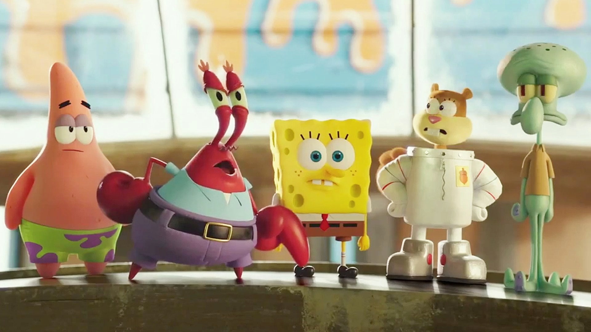 the spongebob movie sponge out of water, 1080P, HD Wallpaper