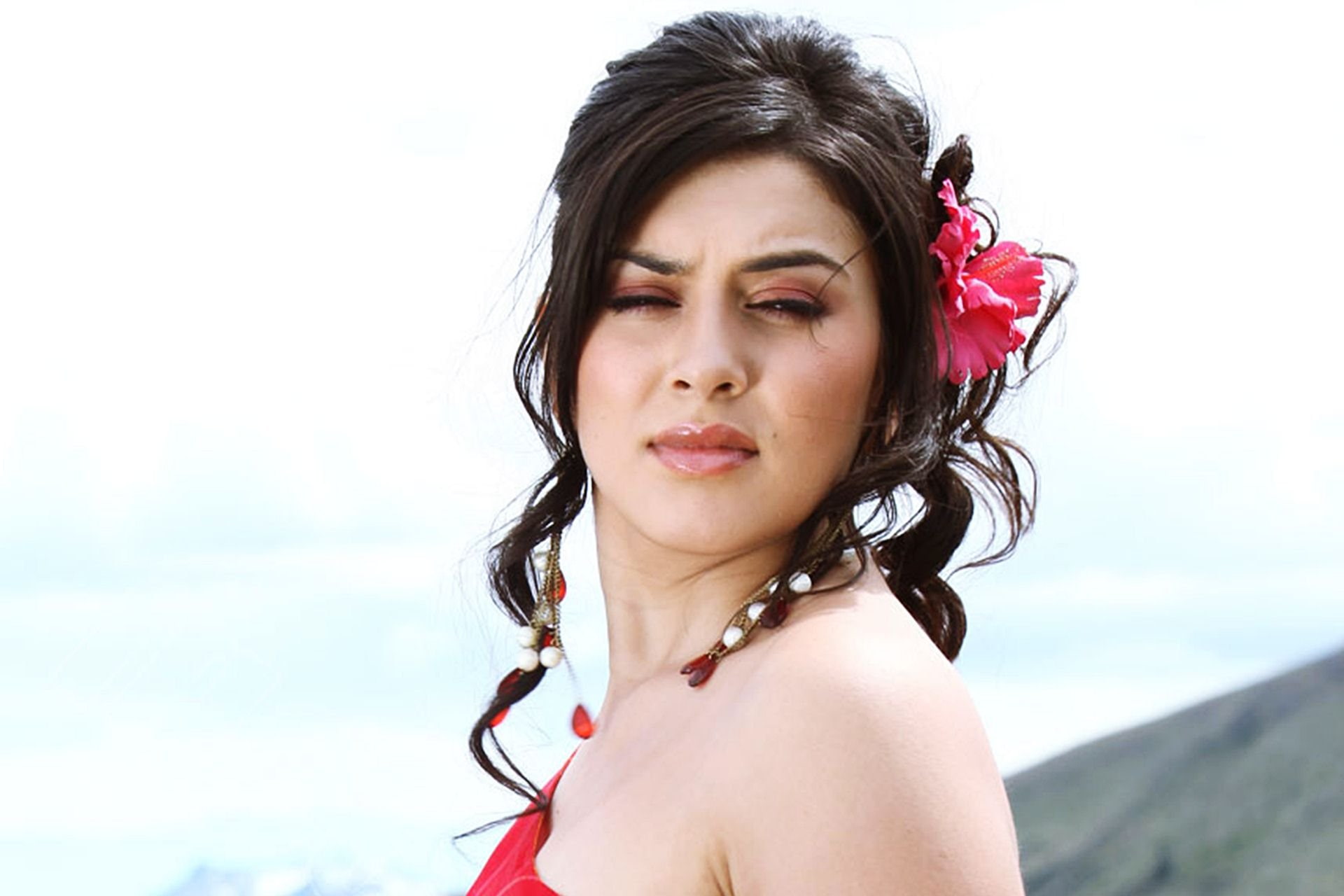 model, actress, motwani, hansika, babe, 1080P, bollywood, HD Wallpaper