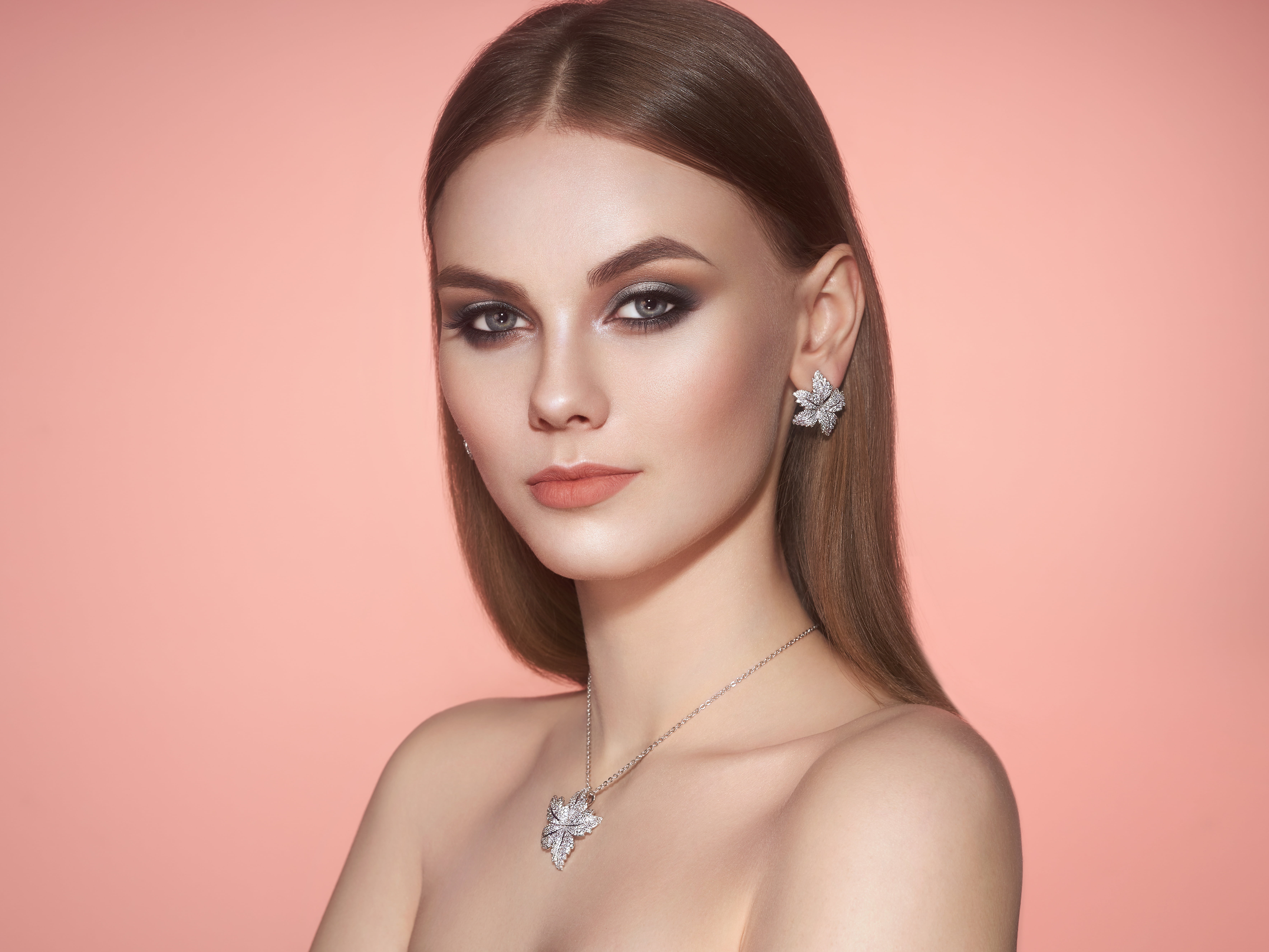 photographer Oleg Gekman, 5K, makeup, decoration, model, girl, HD Wallpaper