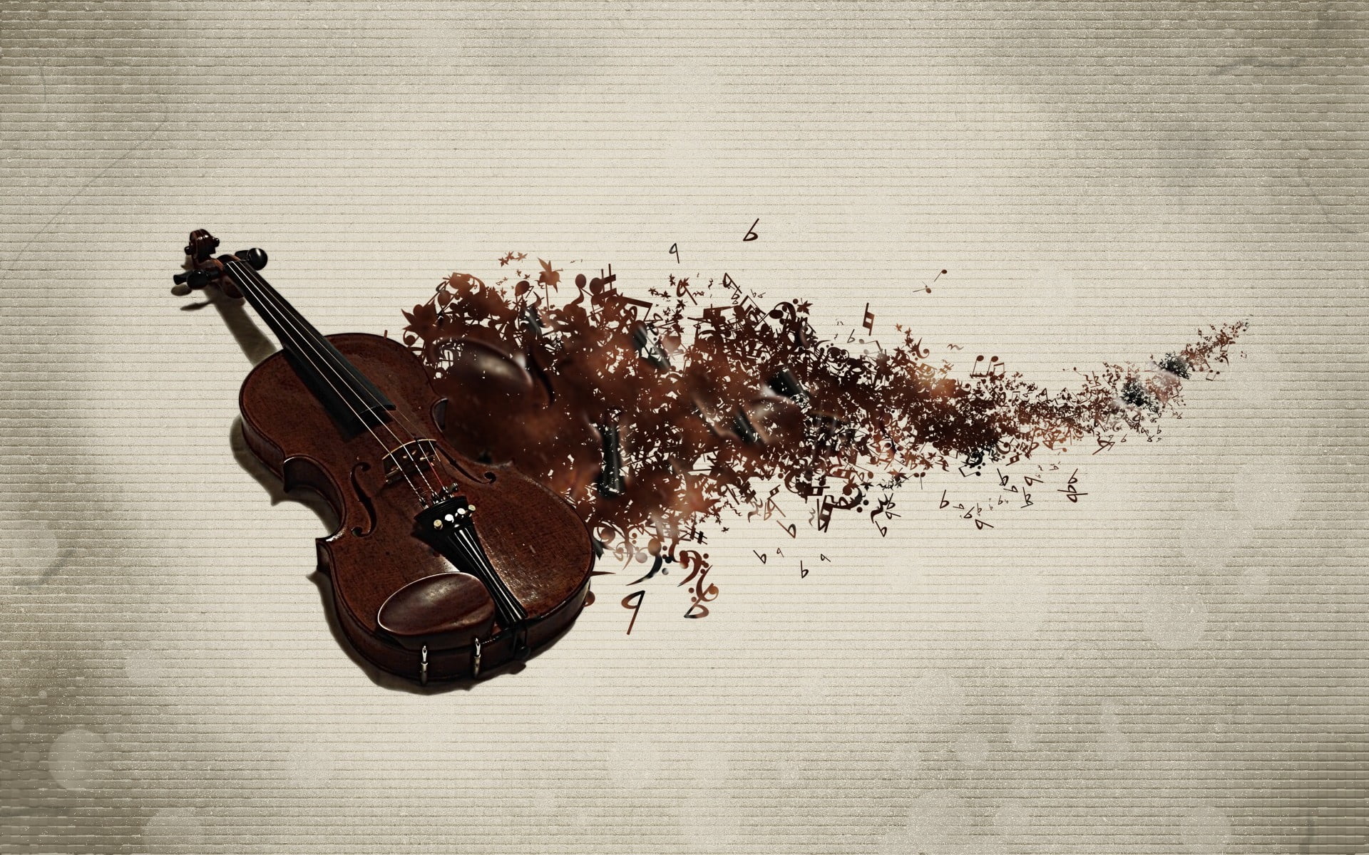 single object, textured, digital art, musical instrument, string instrument, directly above, wood - material, musical equipment, indoors, still life, no people, HD Wallpaper