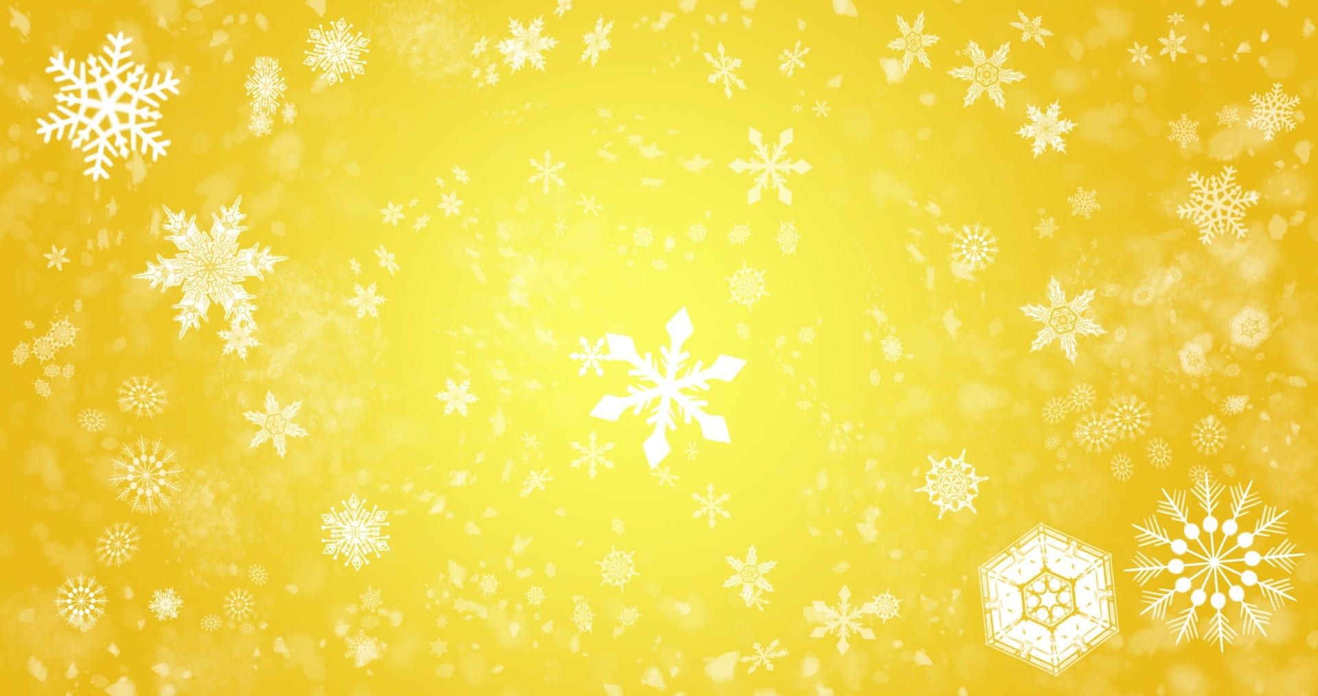 christmas decoration, pattern, holiday - event, ornate, the background, backgrounds, the petals, snow, brightly lit, holiday, gold colored, 1080P, background, HD Wallpaper