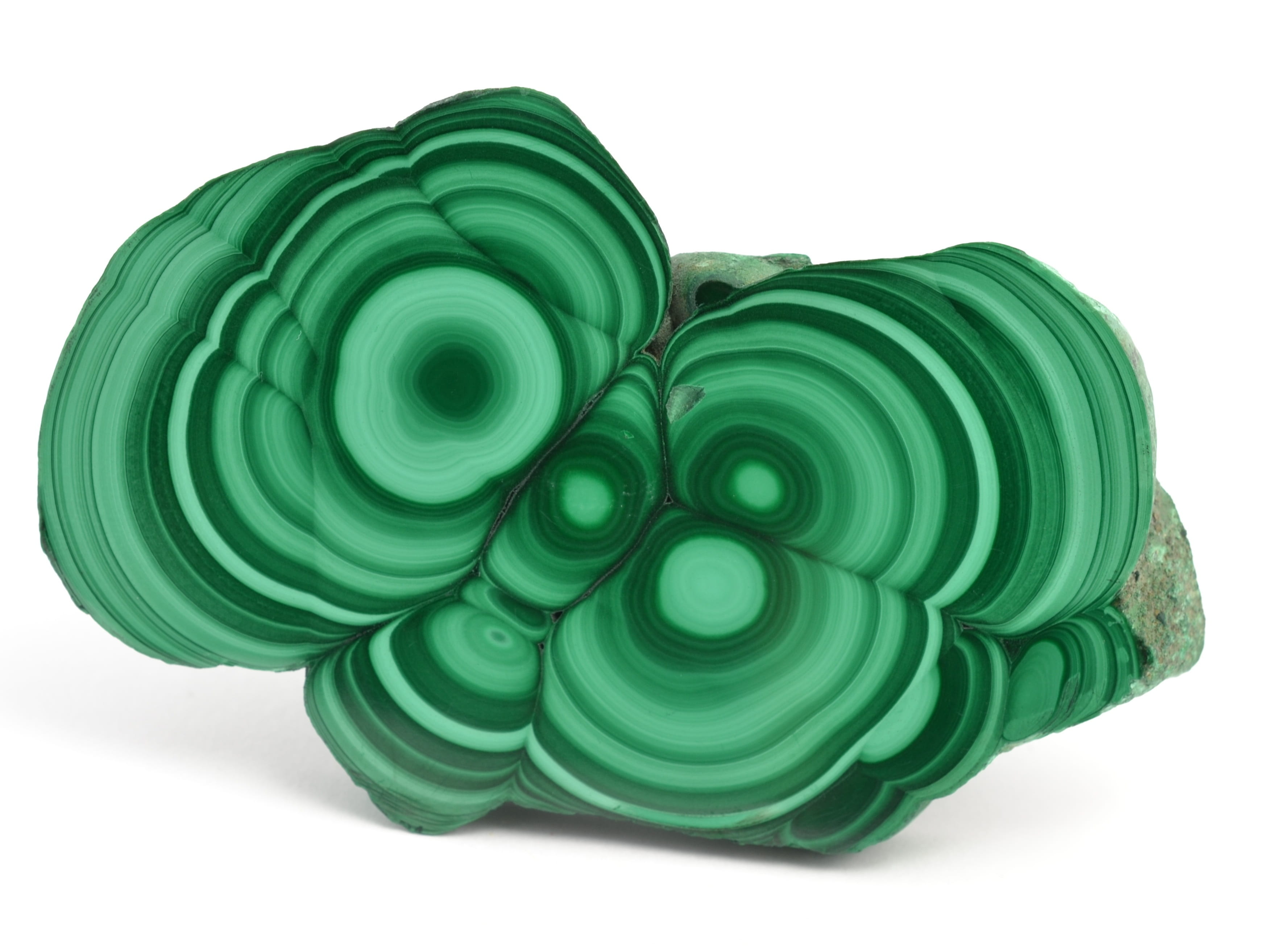 cut out, design, studio shot, white background, pattern, close-up, textured, still life, circle, no people, malachite, geometric shape, 2K, curled up, HD Wallpaper