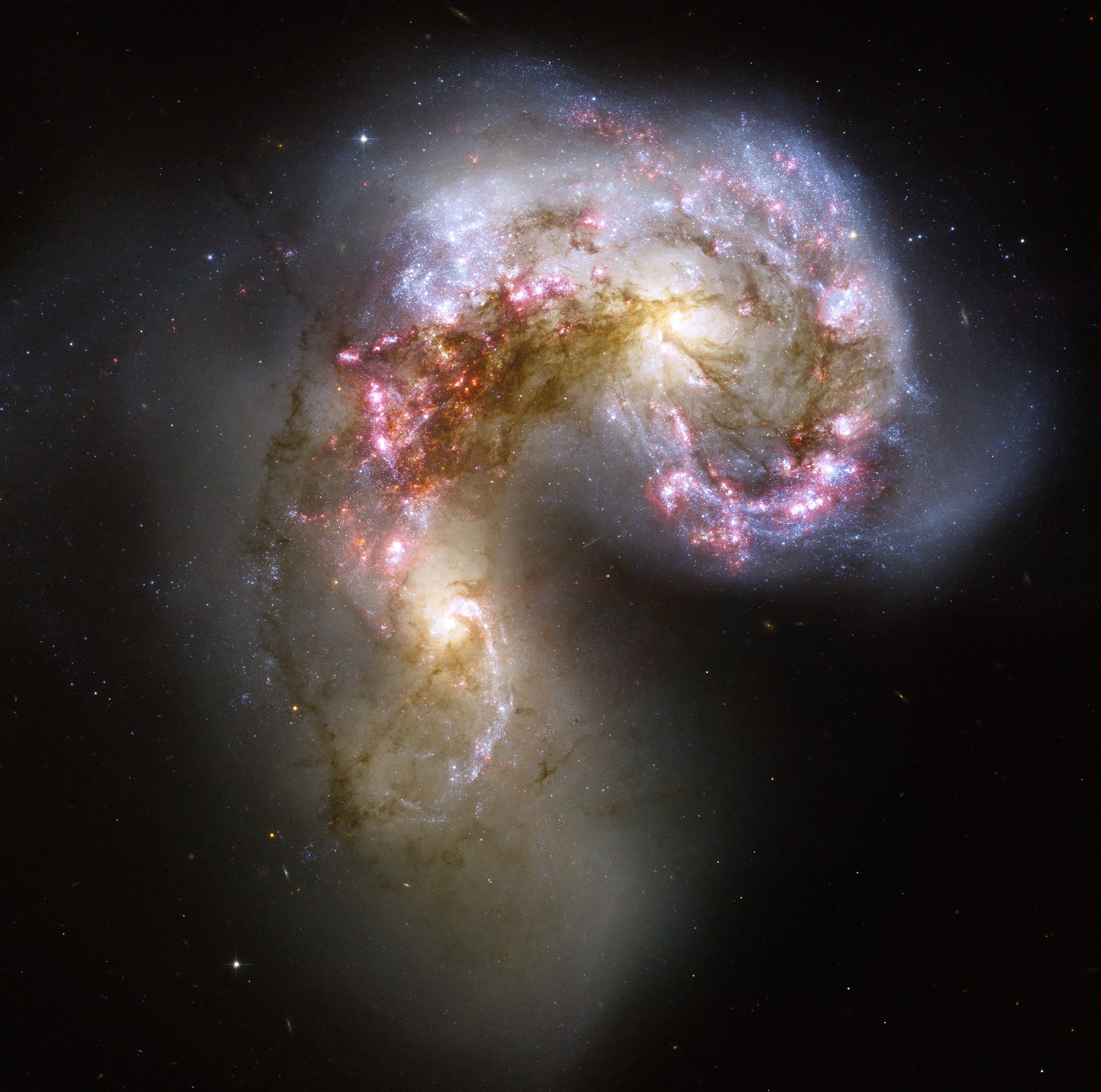 satellite view, exploration, ngc 4038, astronomy, interactive galaxies, all, galaxy, beauty in nature, milky way, constellation rabe, awe, nasa, space, HD Wallpaper