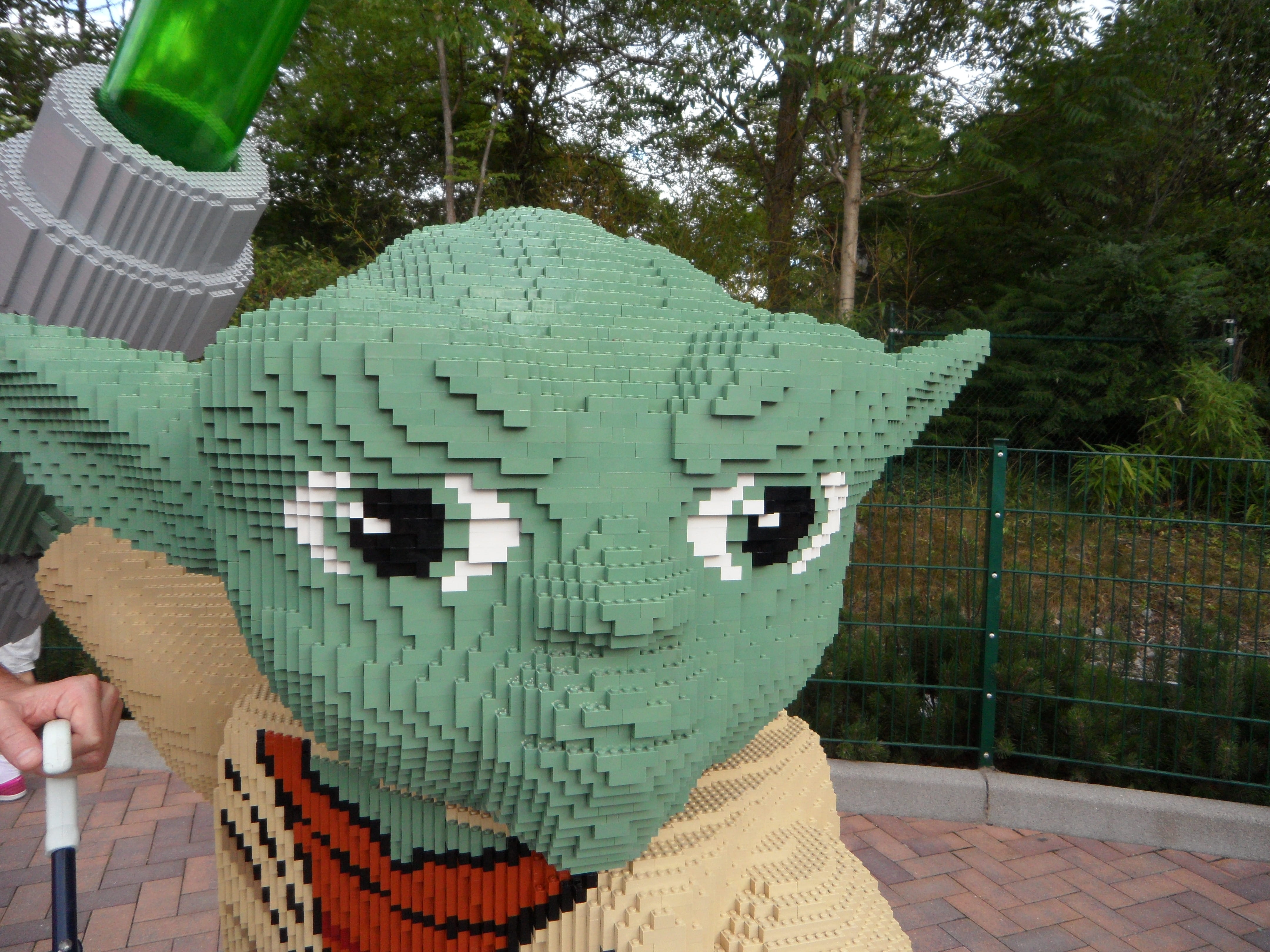 building exterior, film, legoland, Star Wars, tree, boundary, fence, male likeness, cult, extraterrestrial, adults only, obscured face, building, master, HD Wallpaper