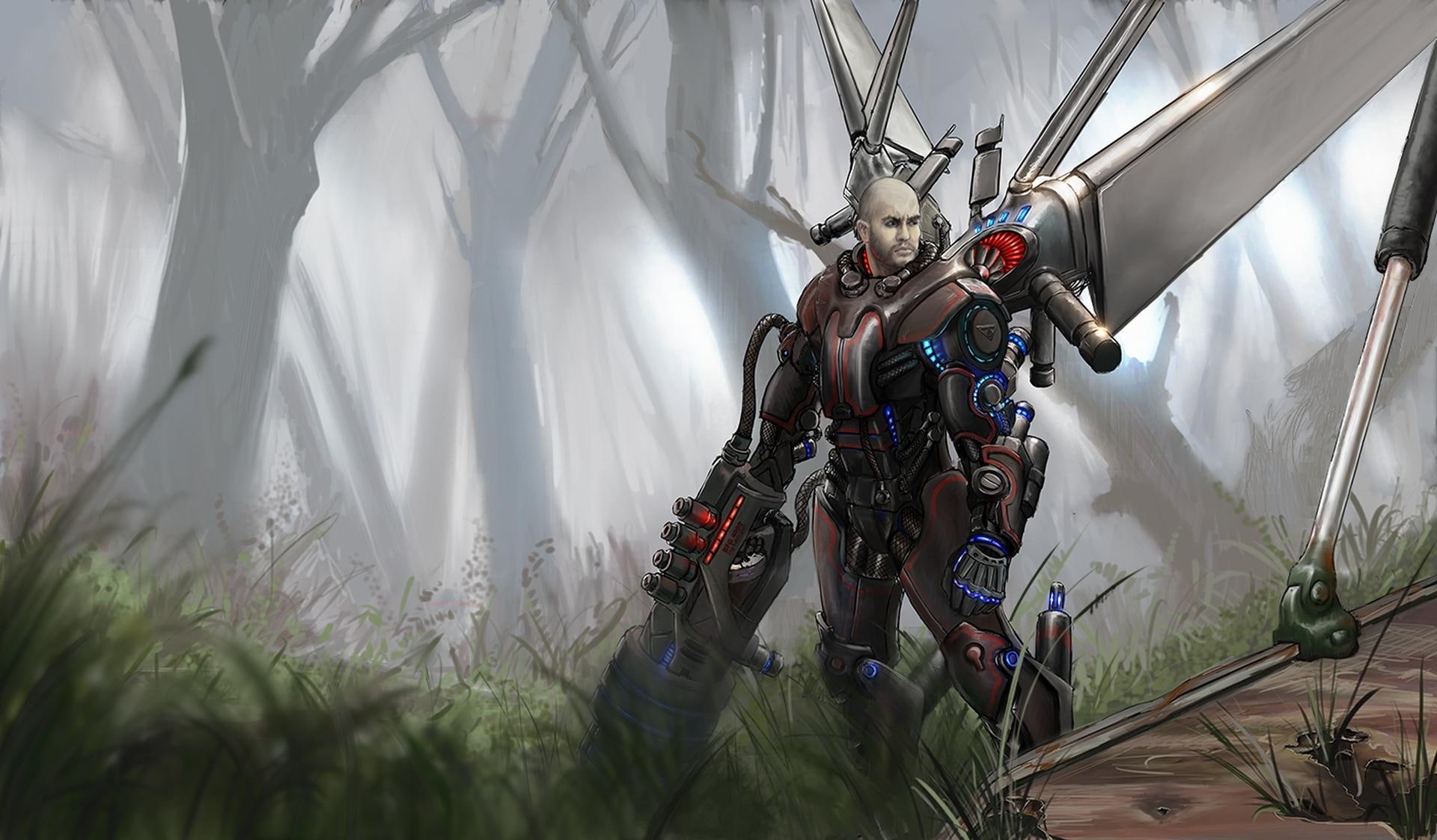 technics, fantasy, warriors, 1080P, HD Wallpaper