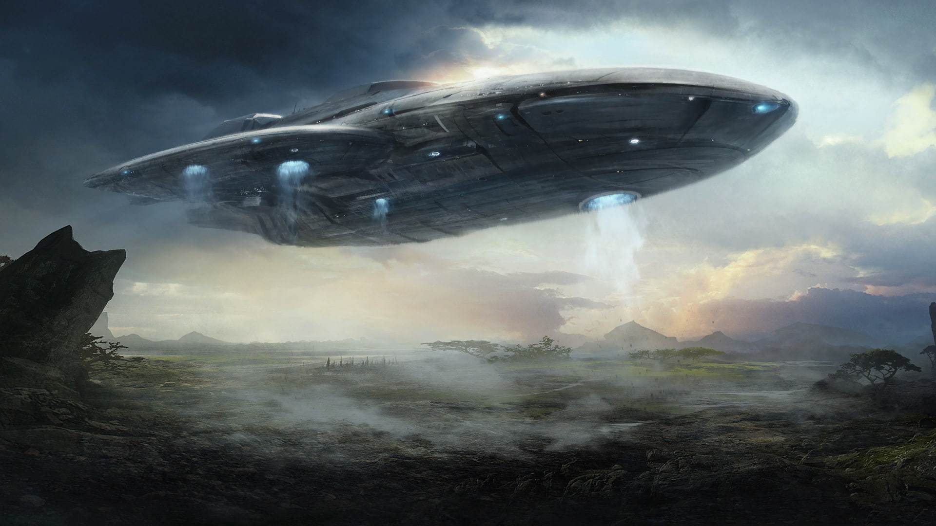 1080P, stellaris, spaceship, HD Wallpaper
