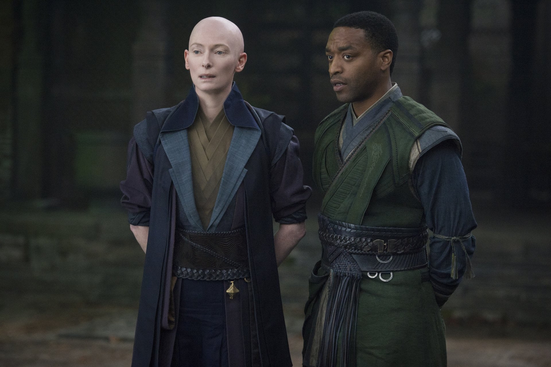 Chiwetel Ejiofor, 1080P, Movie, Doctor Strange, Marvel Comics, The Ancient One (Doctor Strange), Tilda Swinton, Baron Mordo, HD Wallpaper