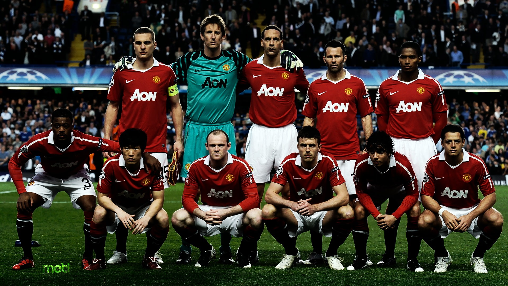 Manchester United, Champions League, 1080P, Old Trafford, Team, HD Wallpaper