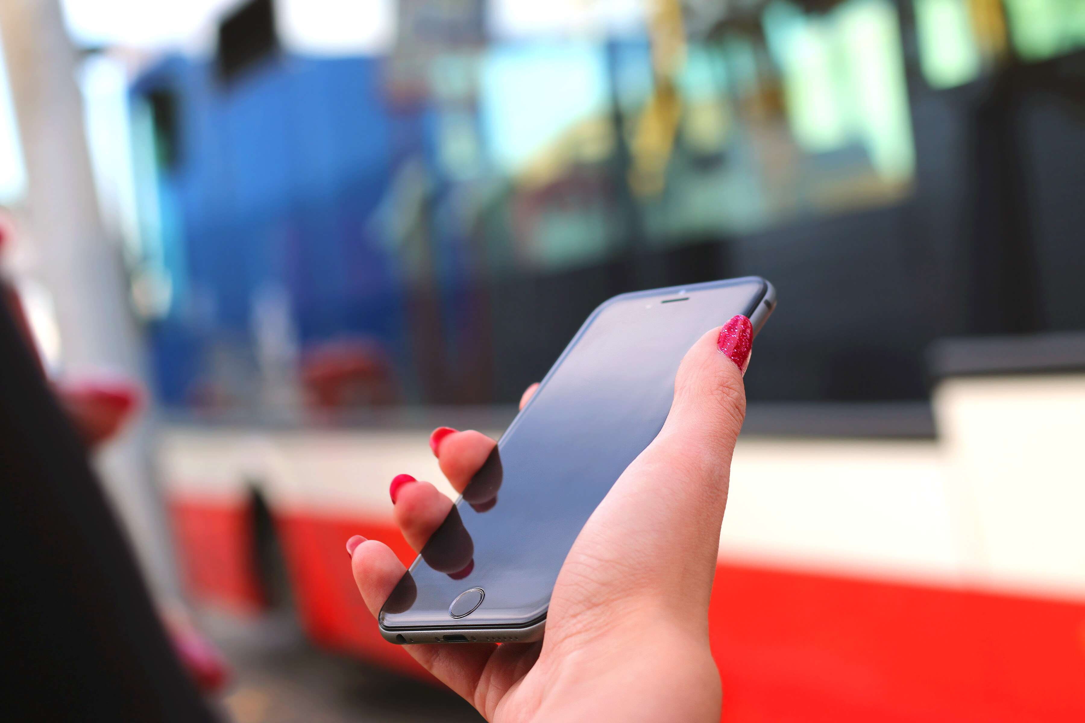 apple, city, mobile phone, woman, telephone, outdoors, portable information device, connection, iphone 6, hand, day, one person, human hand, technology, HD Wallpaper